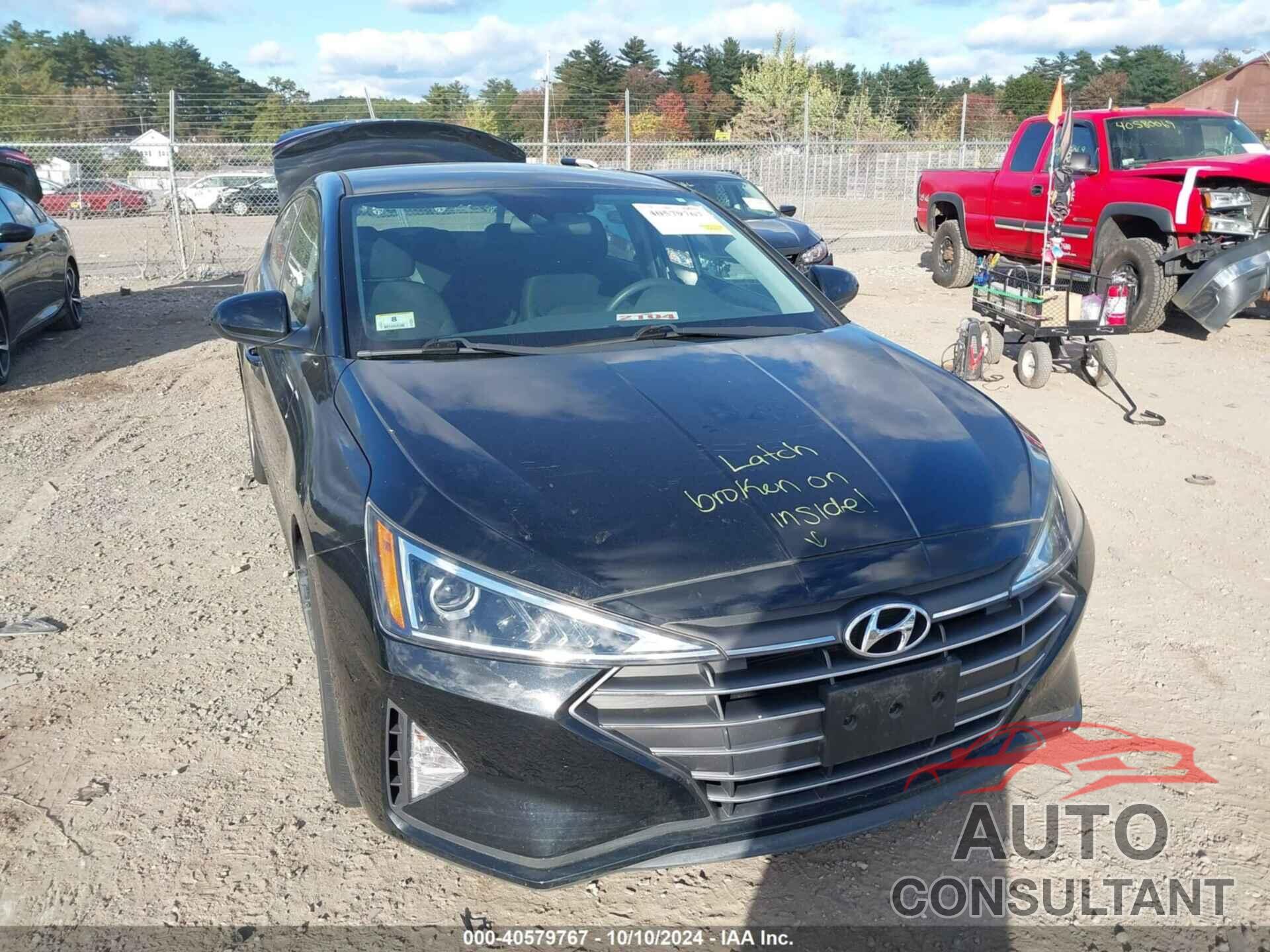 HYUNDAI ELANTRA 2020 - 5NPD74LF3LH546562