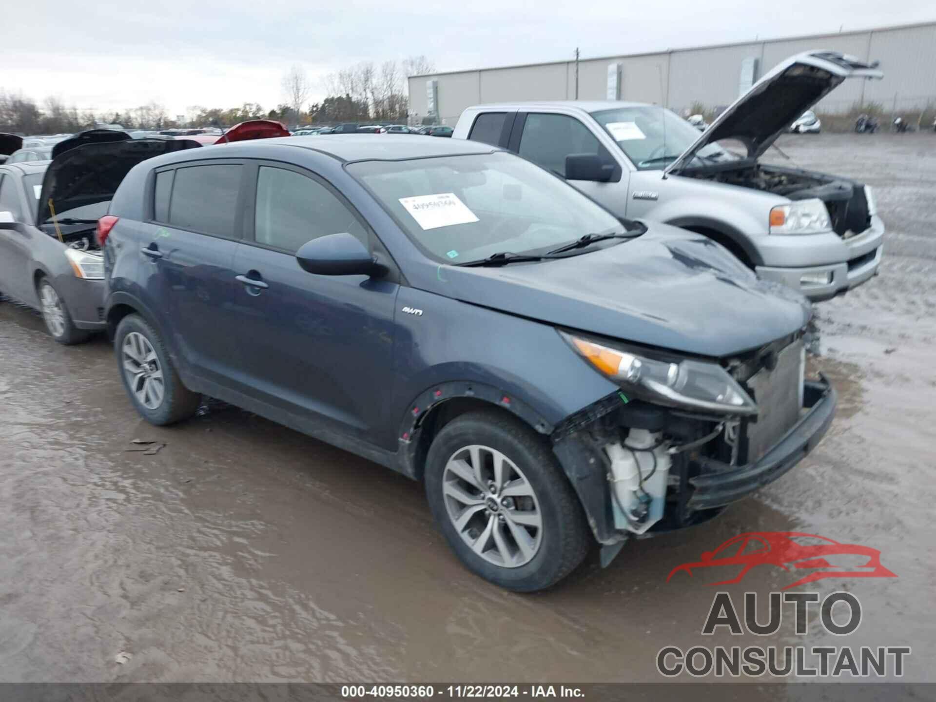 KIA SPORTAGE 2016 - KNDPBCAC6G7868380