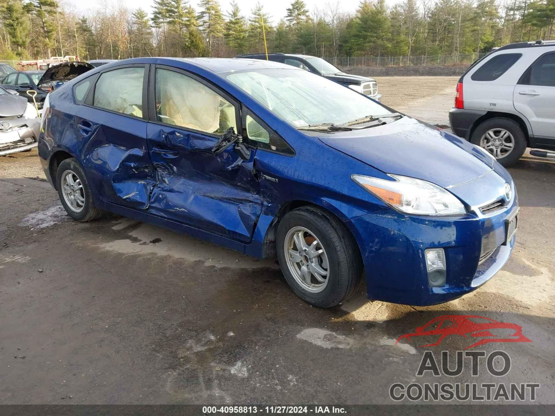 TOYOTA PRIUS 2011 - JTDKN3DU8B0321117