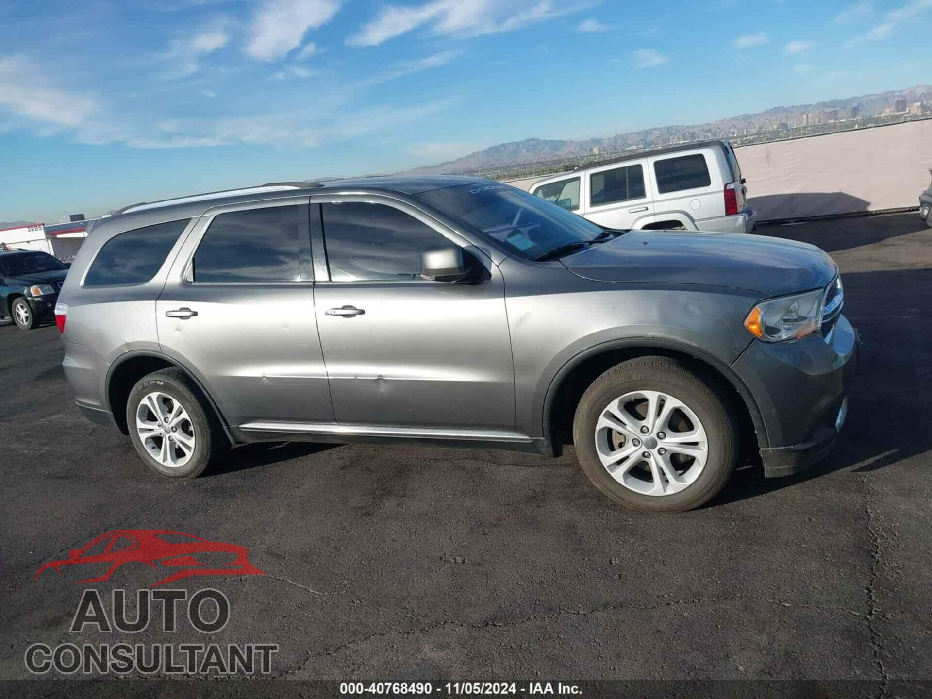 DODGE DURANGO 2012 - 1C4RDHDG9CC118519