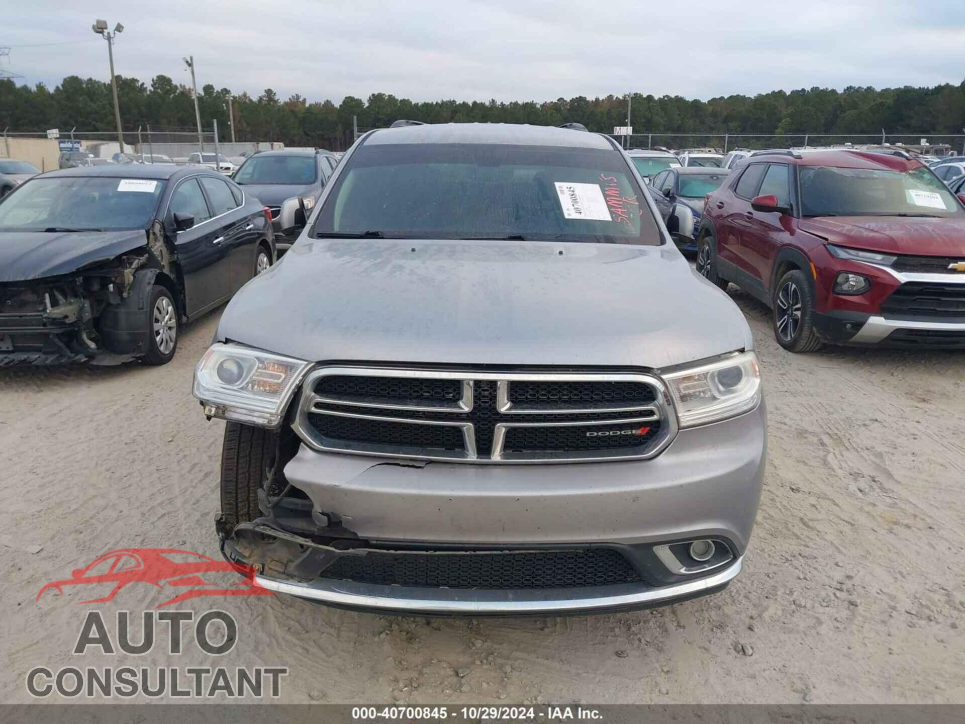 DODGE DURANGO 2017 - 1C4RDHAG5HC609665