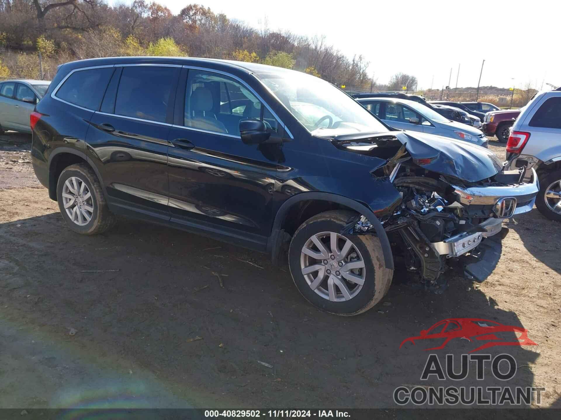 HONDA PILOT 2019 - 5FNYF6H15KB048101