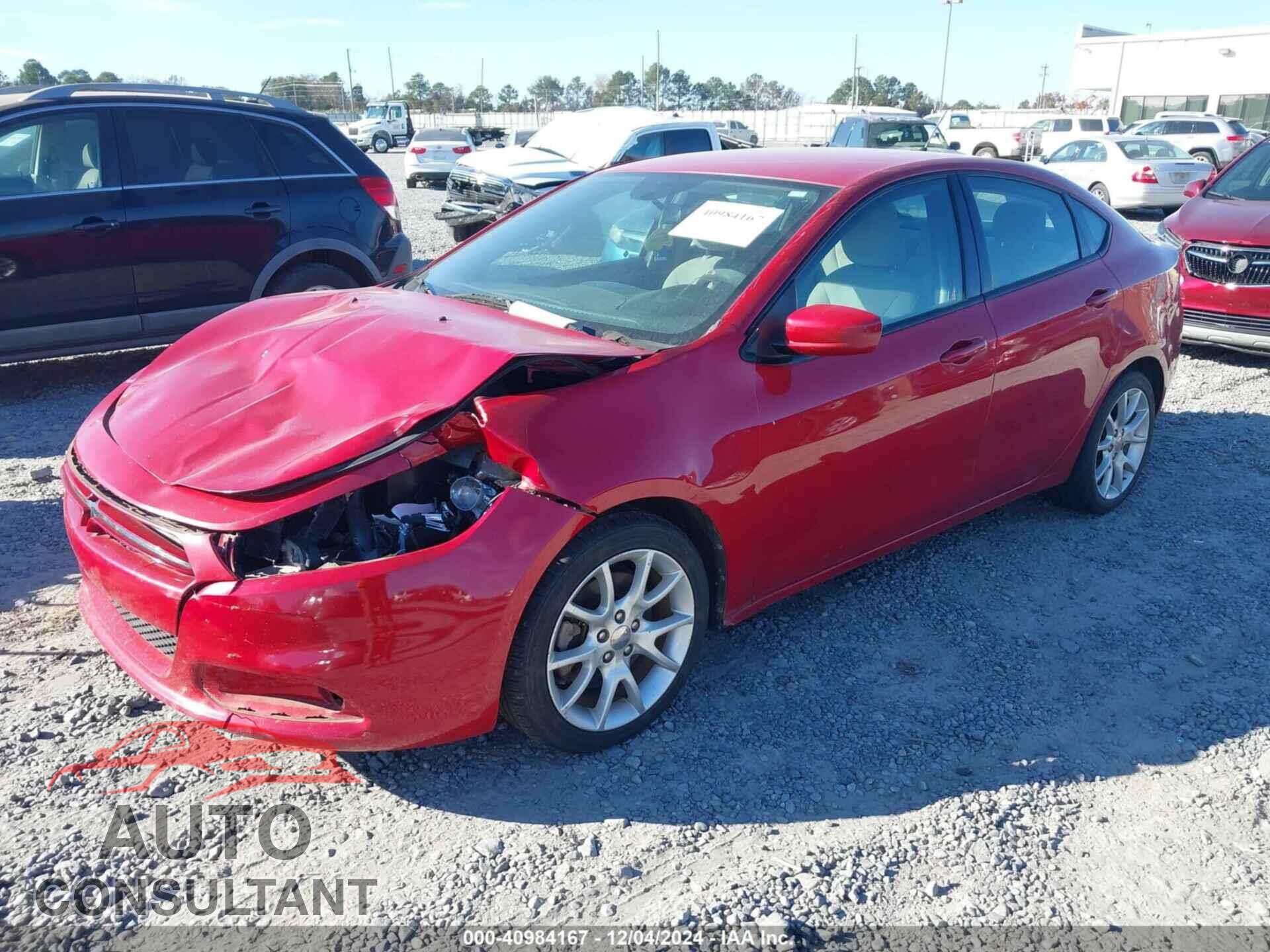 DODGE DART 2013 - 1C3CDFBA5DD149128