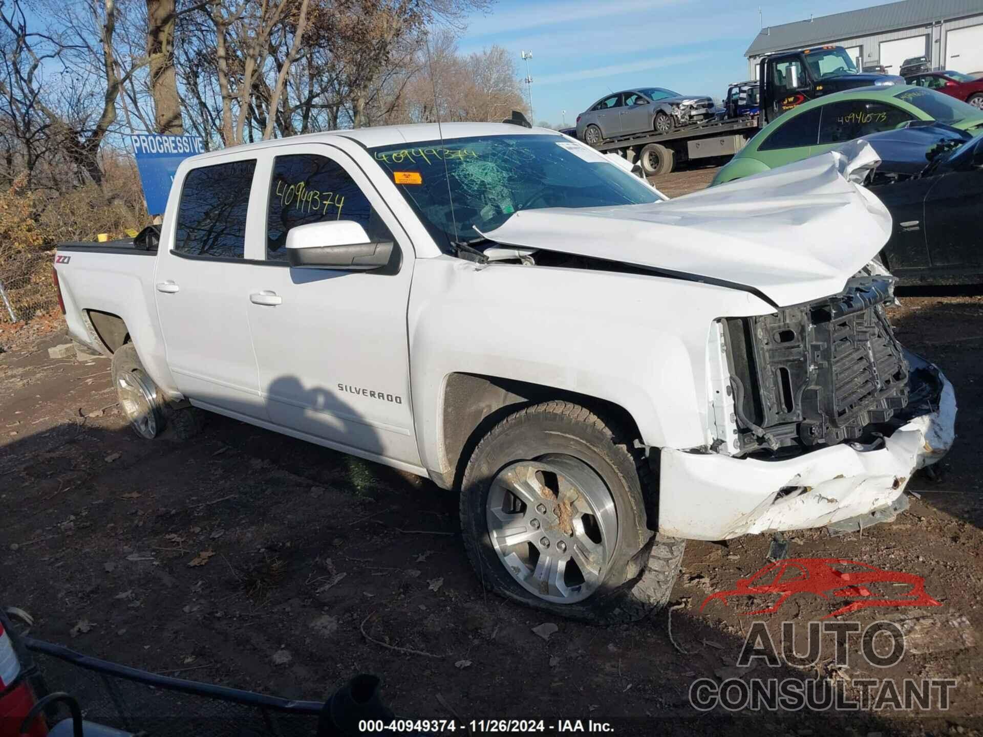 CHEVROLET SILVERADO 1500 2018 - 3GCUKREC2JG323157