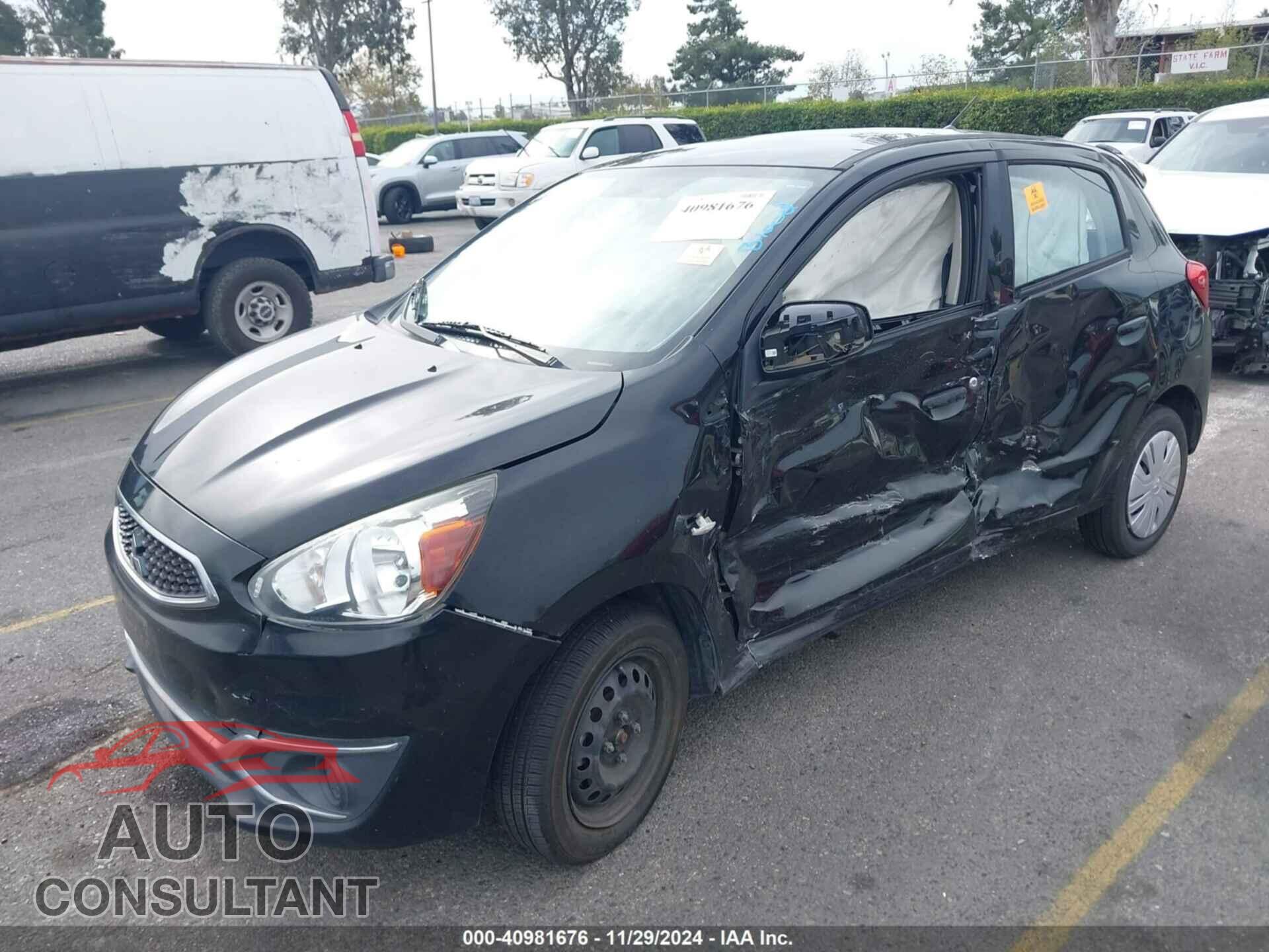 MITSUBISHI MIRAGE 2017 - ML32A3HJ8HH004513
