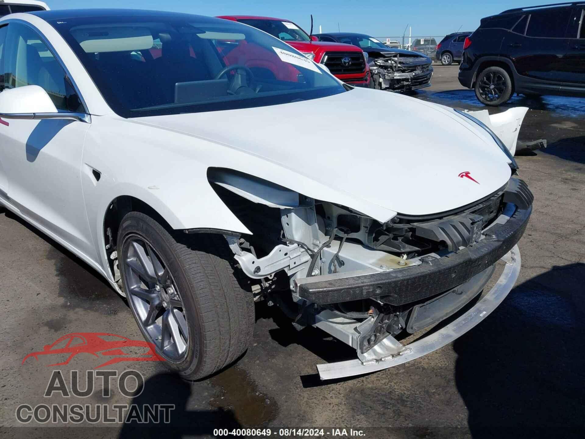 TESLA MODEL 3 2020 - 5YJ3E1EA8LF660072
