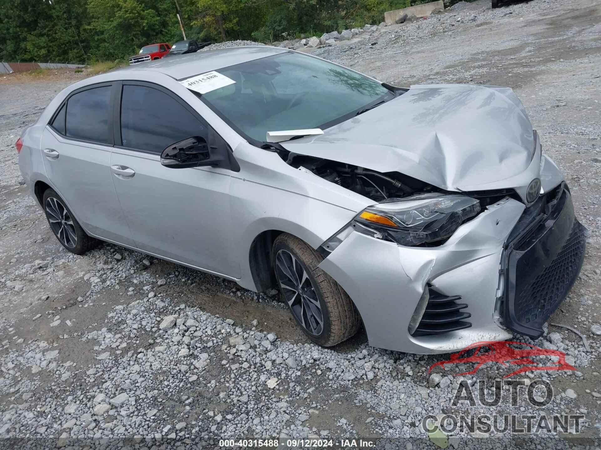 TOYOTA COROLLA 2017 - 5YFBURHE8HP576471