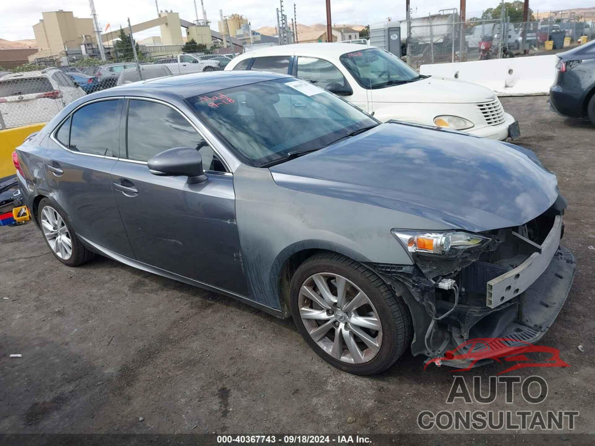 LEXUS IS 200T 2016 - JTHBA1D26G5025665