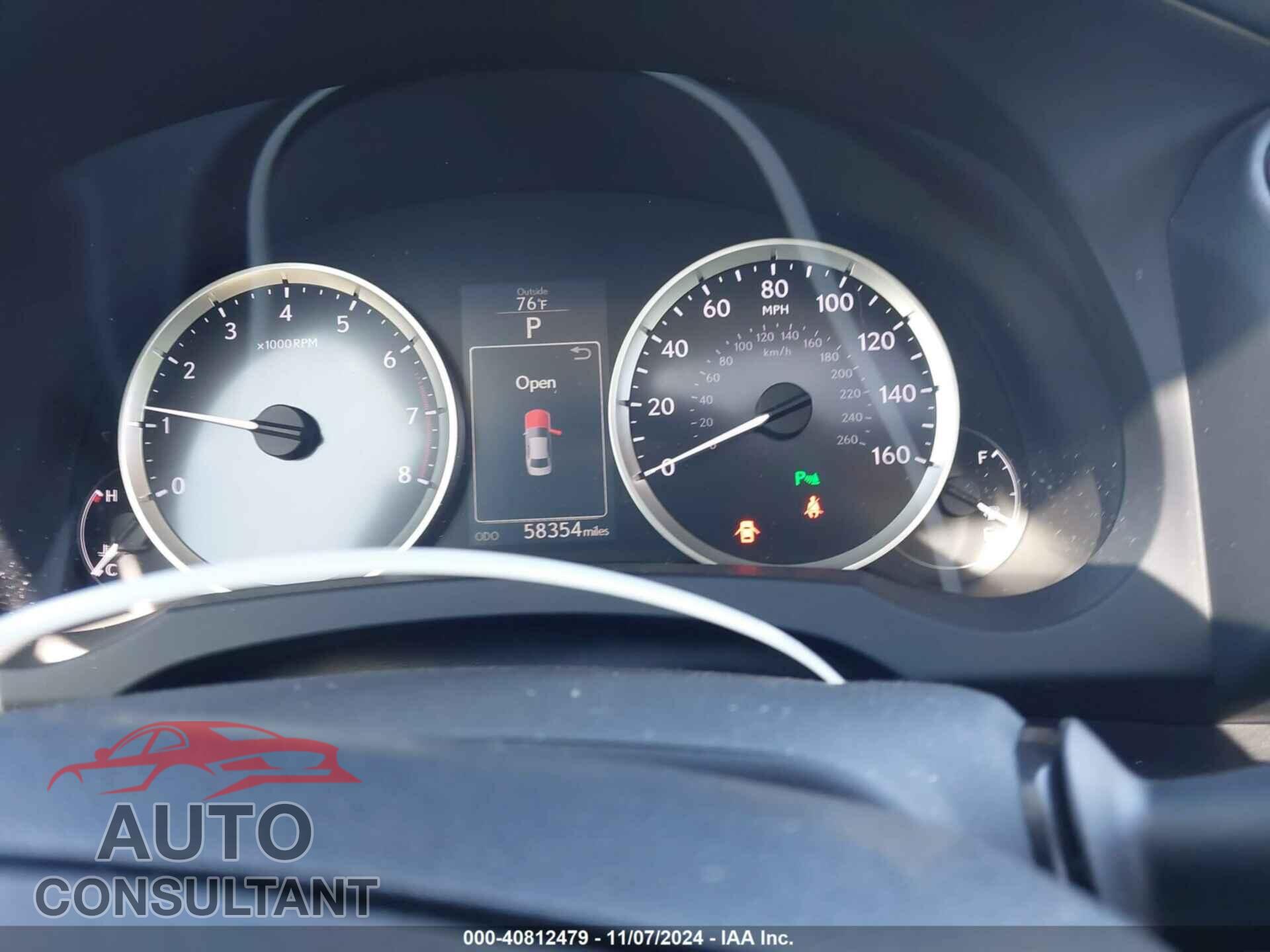 LEXUS IS 250 2014 - JTHBF1D22E5035804