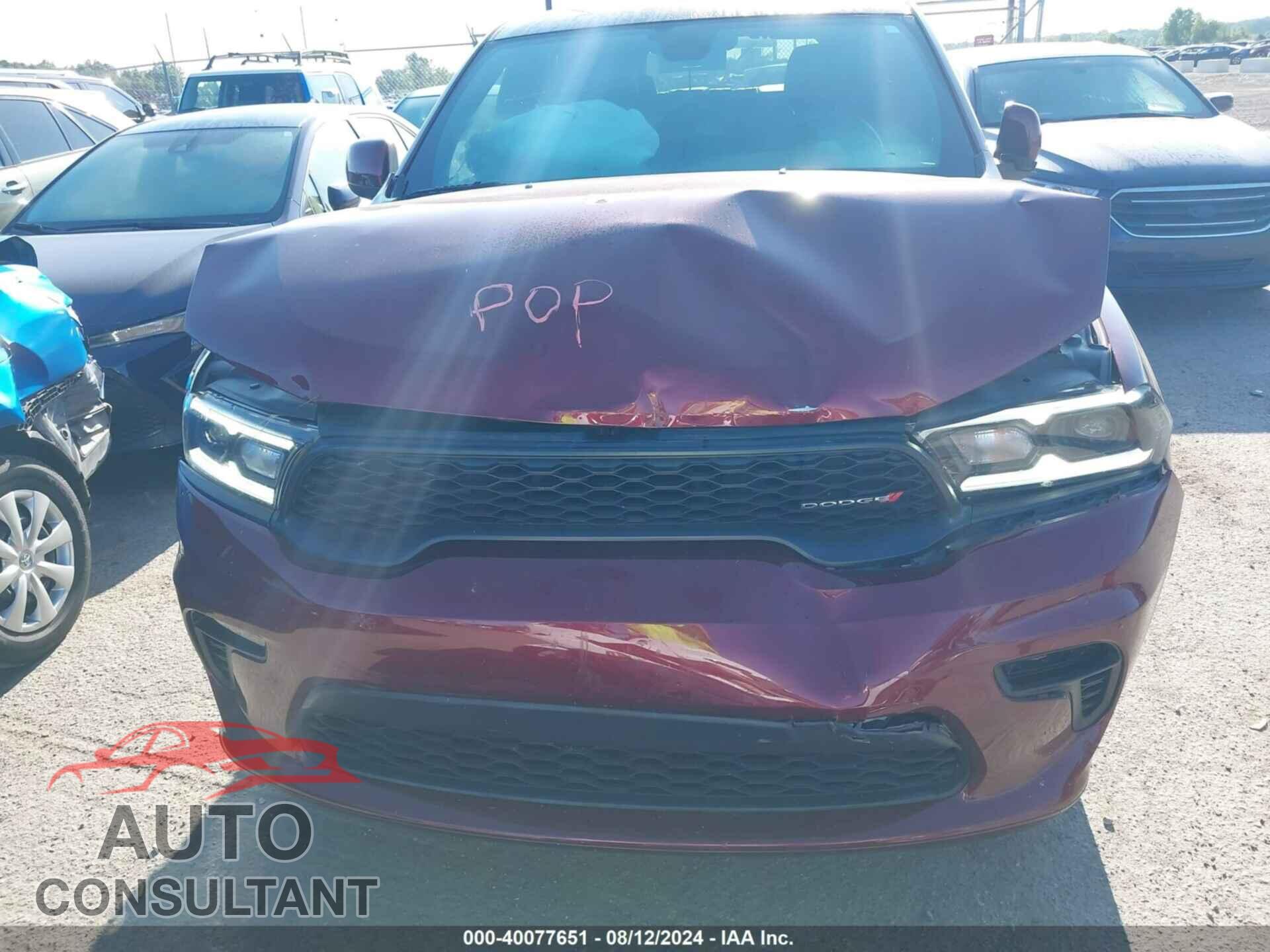 DODGE DURANGO 2021 - 1C4RDJDG0MC579570