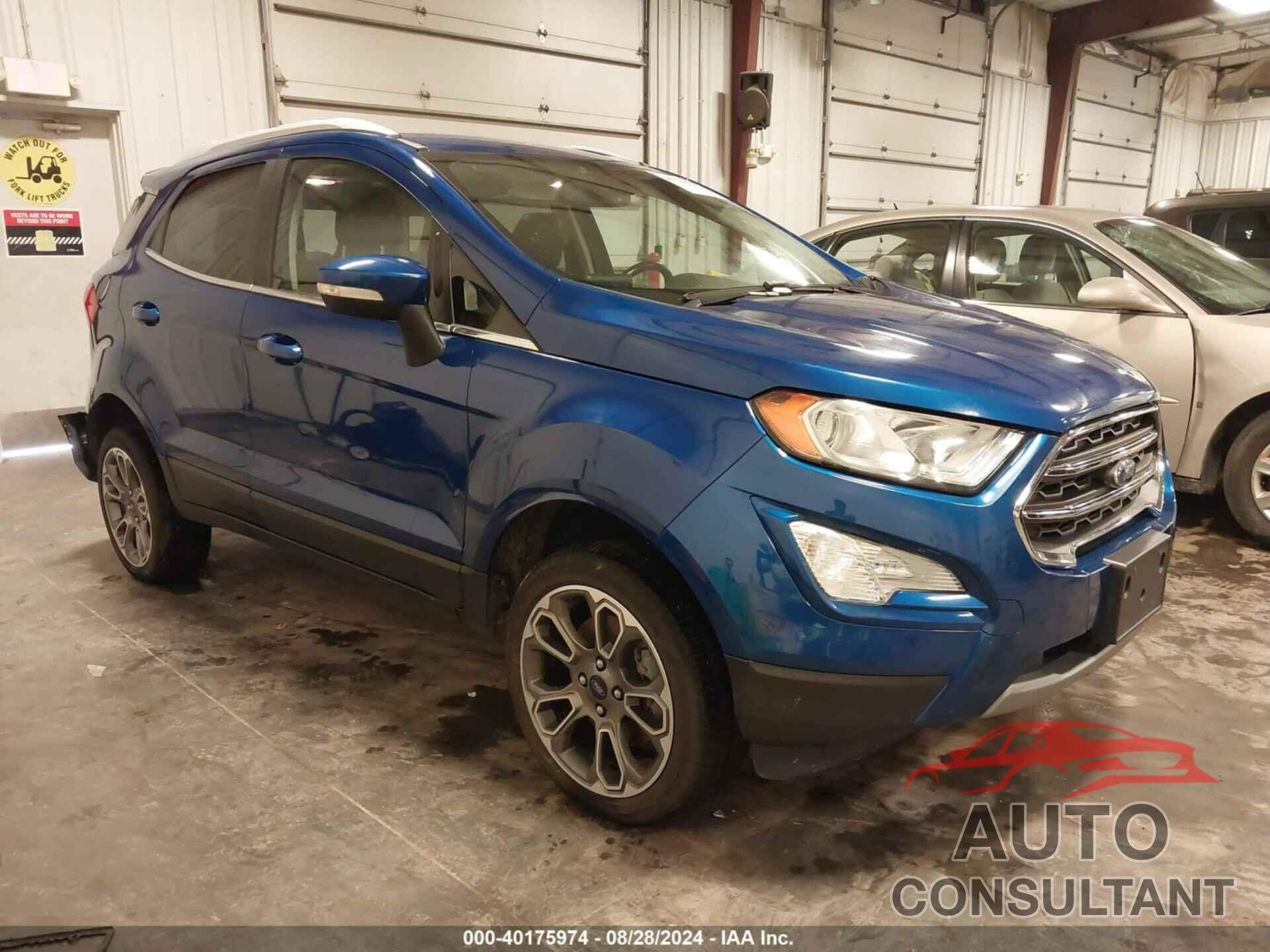 FORD ECOSPORT 2019 - MAJ6S3KL2KC279620