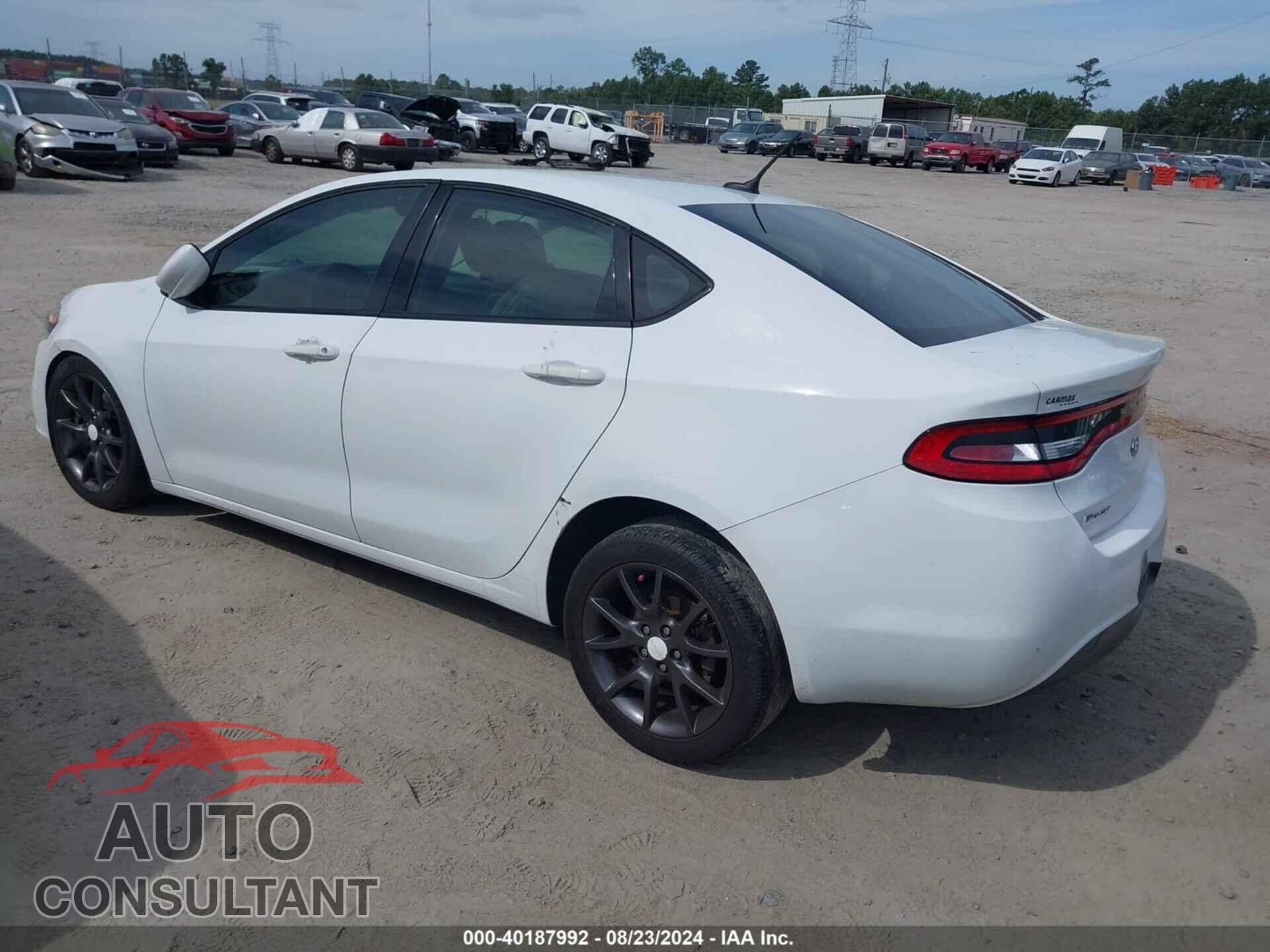 DODGE DART 2016 - 1C3CDFAA7GD749851