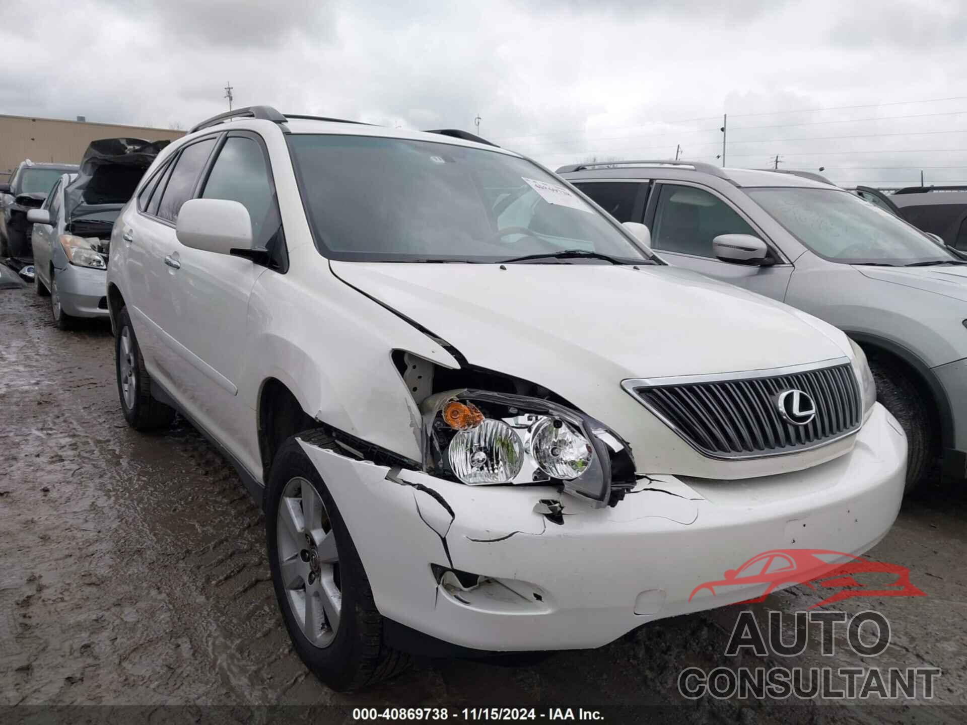 LEXUS RX 350 2009 - 2T2HK31U19C105452