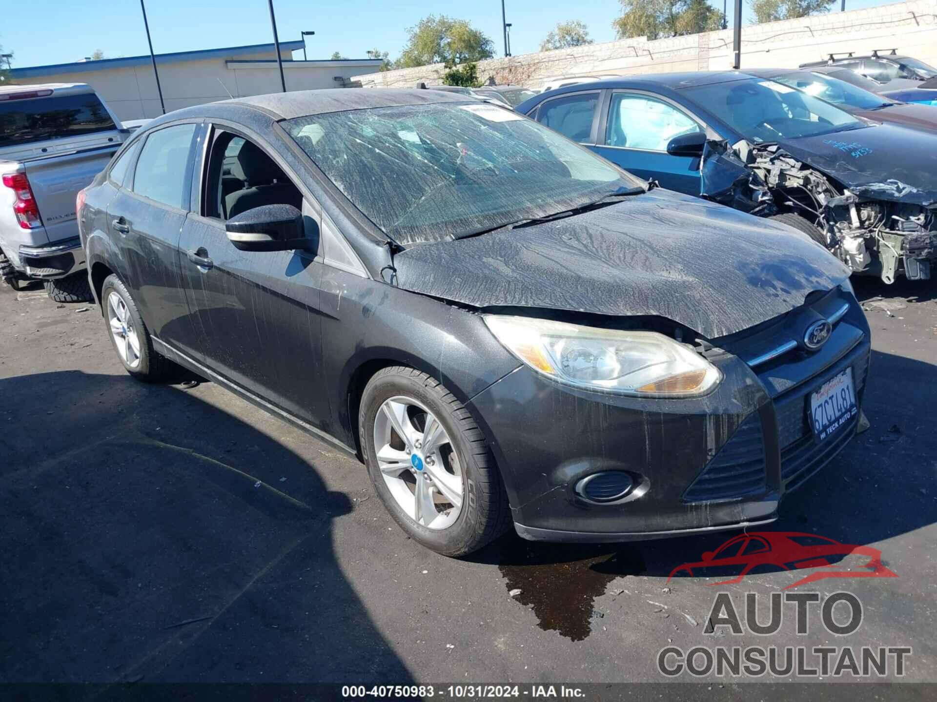 FORD FOCUS 2013 - 1FADP3F2XDL200983