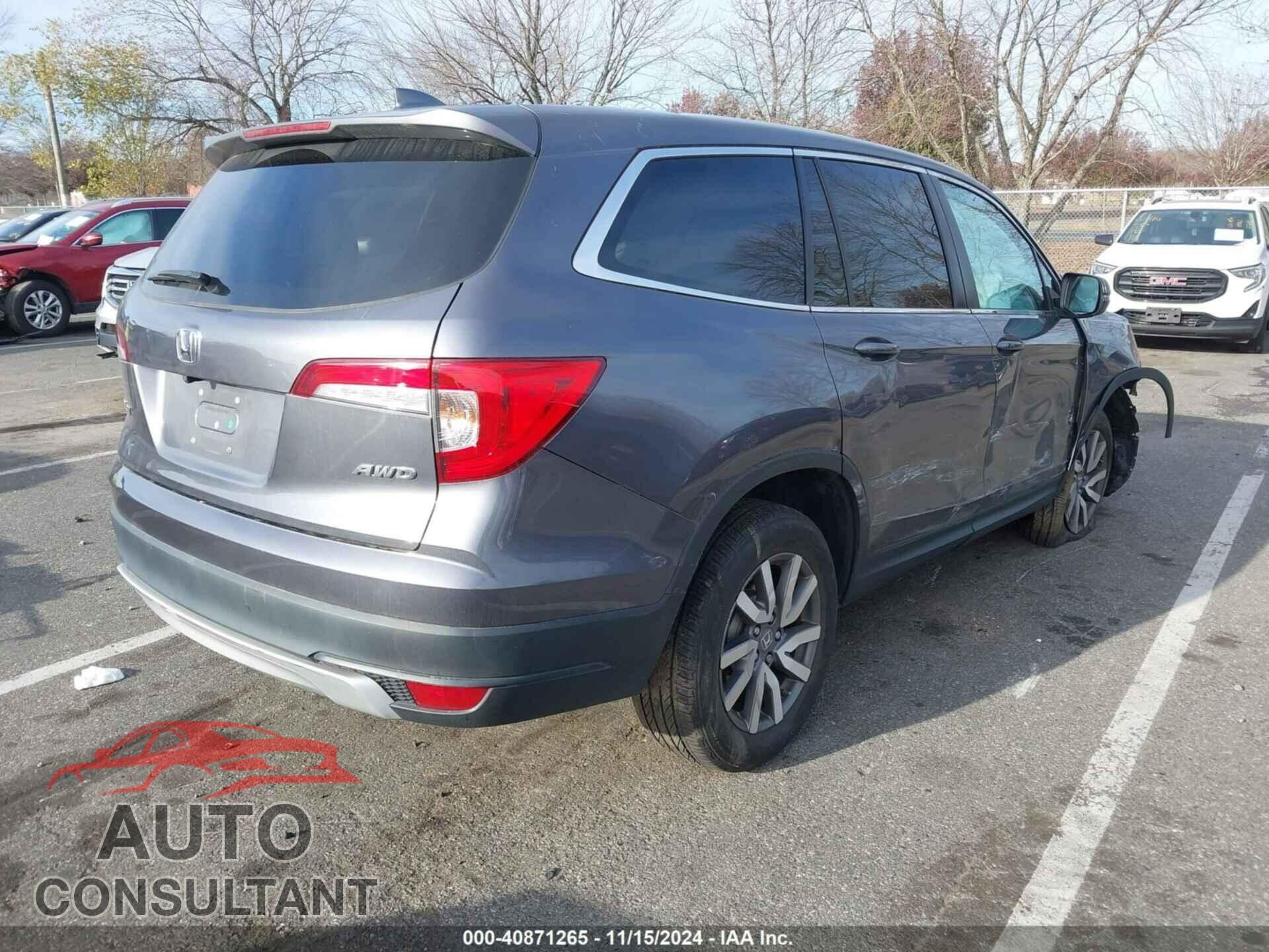 HONDA PILOT 2021 - 5FNYF6H52MB068683