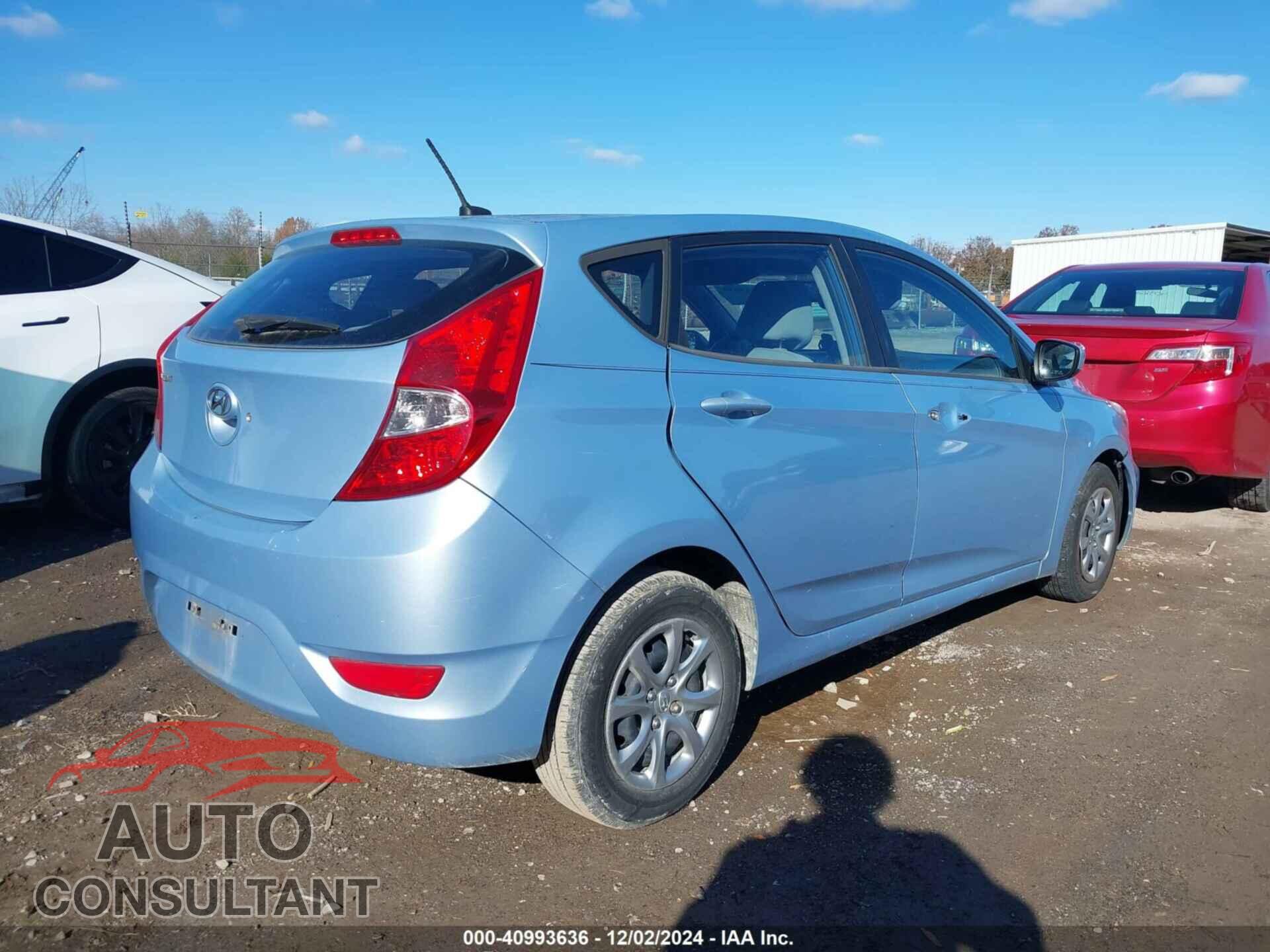HYUNDAI ACCENT 2013 - KMHCT5AE9DU080274
