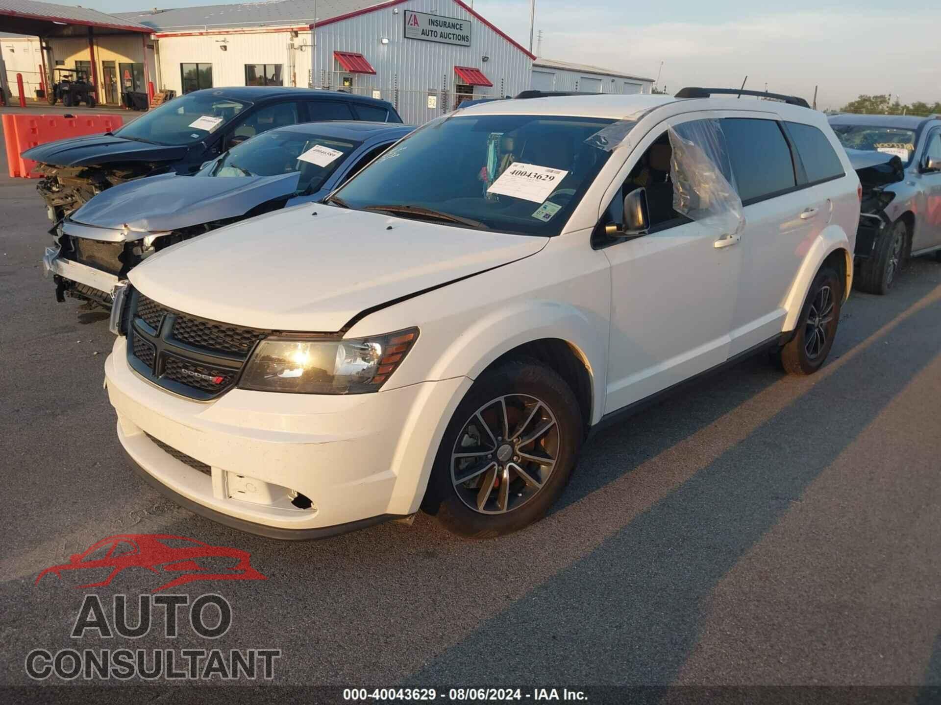 DODGE JOURNEY 2017 - 3C4PDCABXHT568226