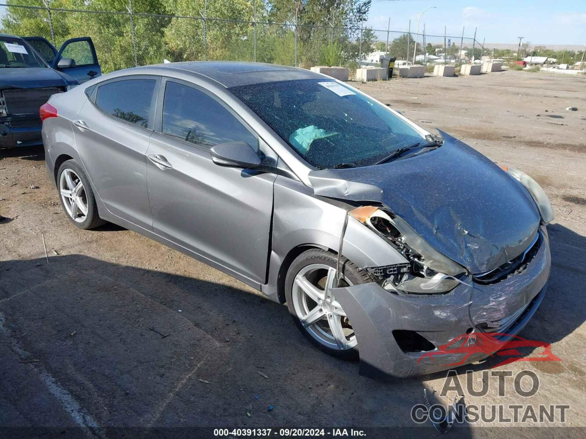 HYUNDAI ELANTRA 2013 - 5NPDH4AE0DH320875