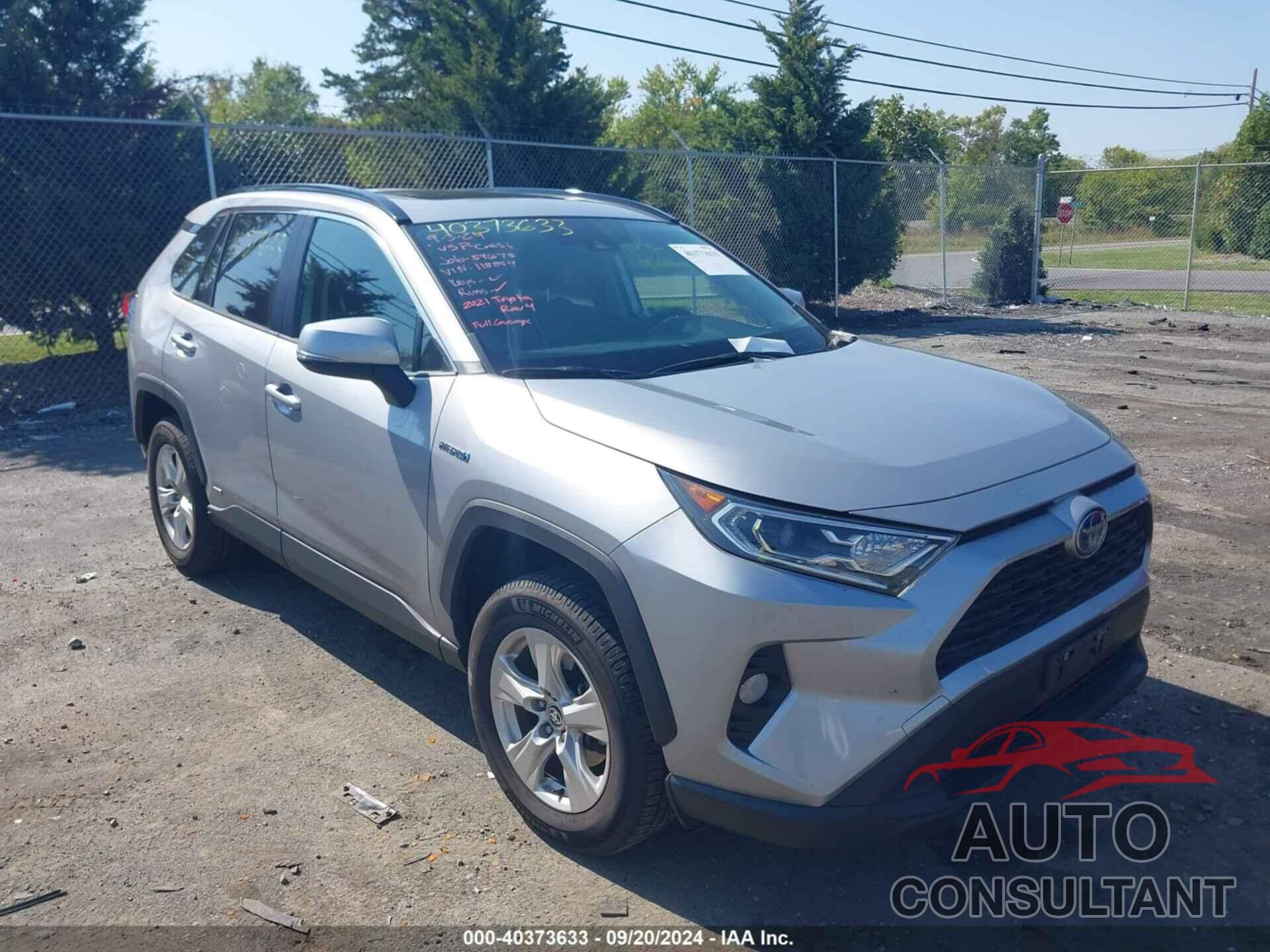 TOYOTA RAV4 HYBRID 2021 - JTMRWRFV2MD118854