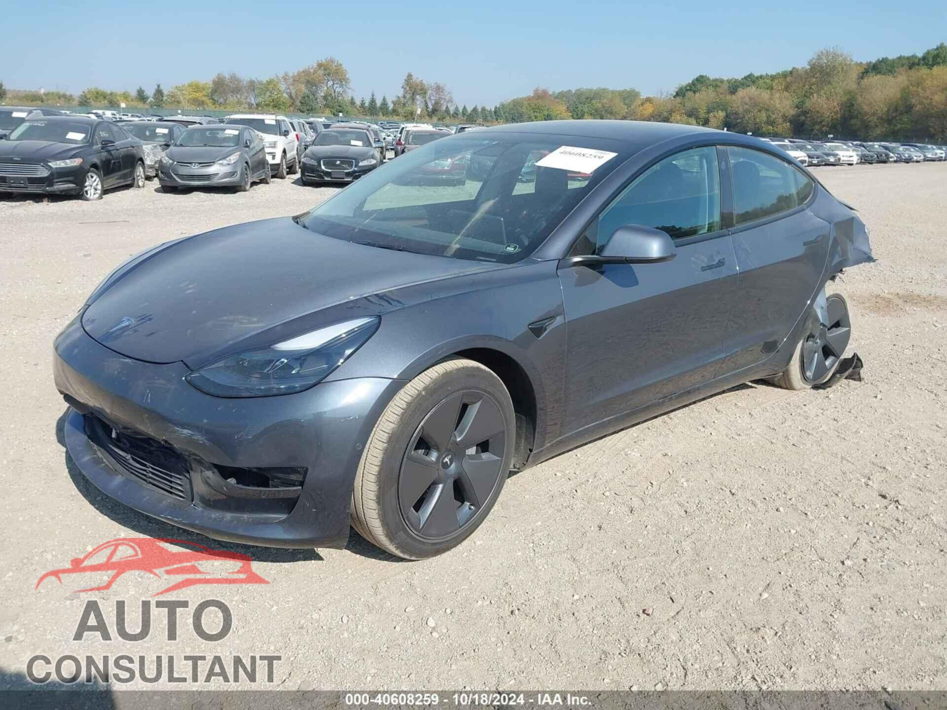TESLA MODEL 3 2022 - 5YJ3E1EB0NF338344