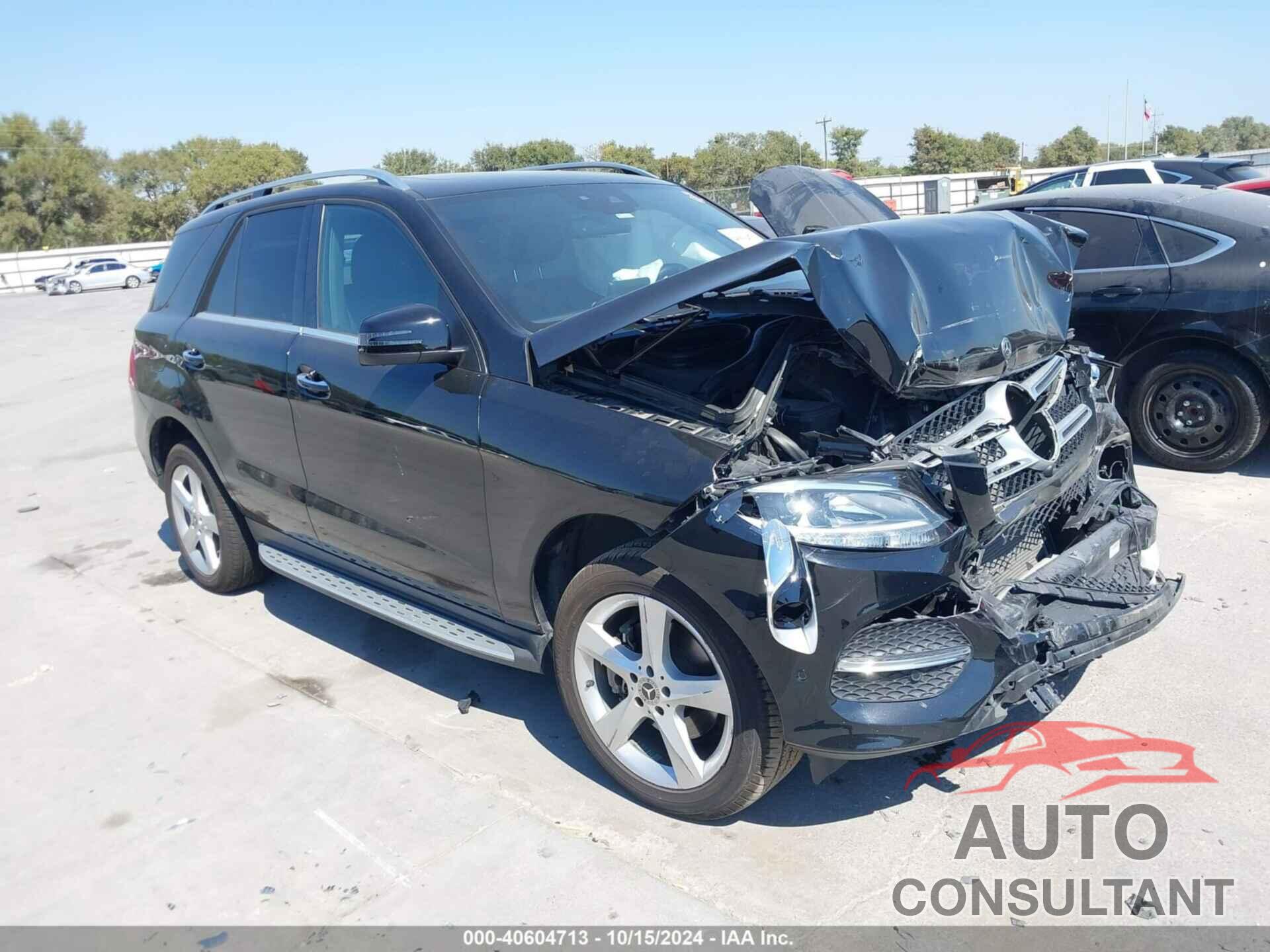 MERCEDES-BENZ GLE 350 2018 - 4JGDA5JB8JB198890