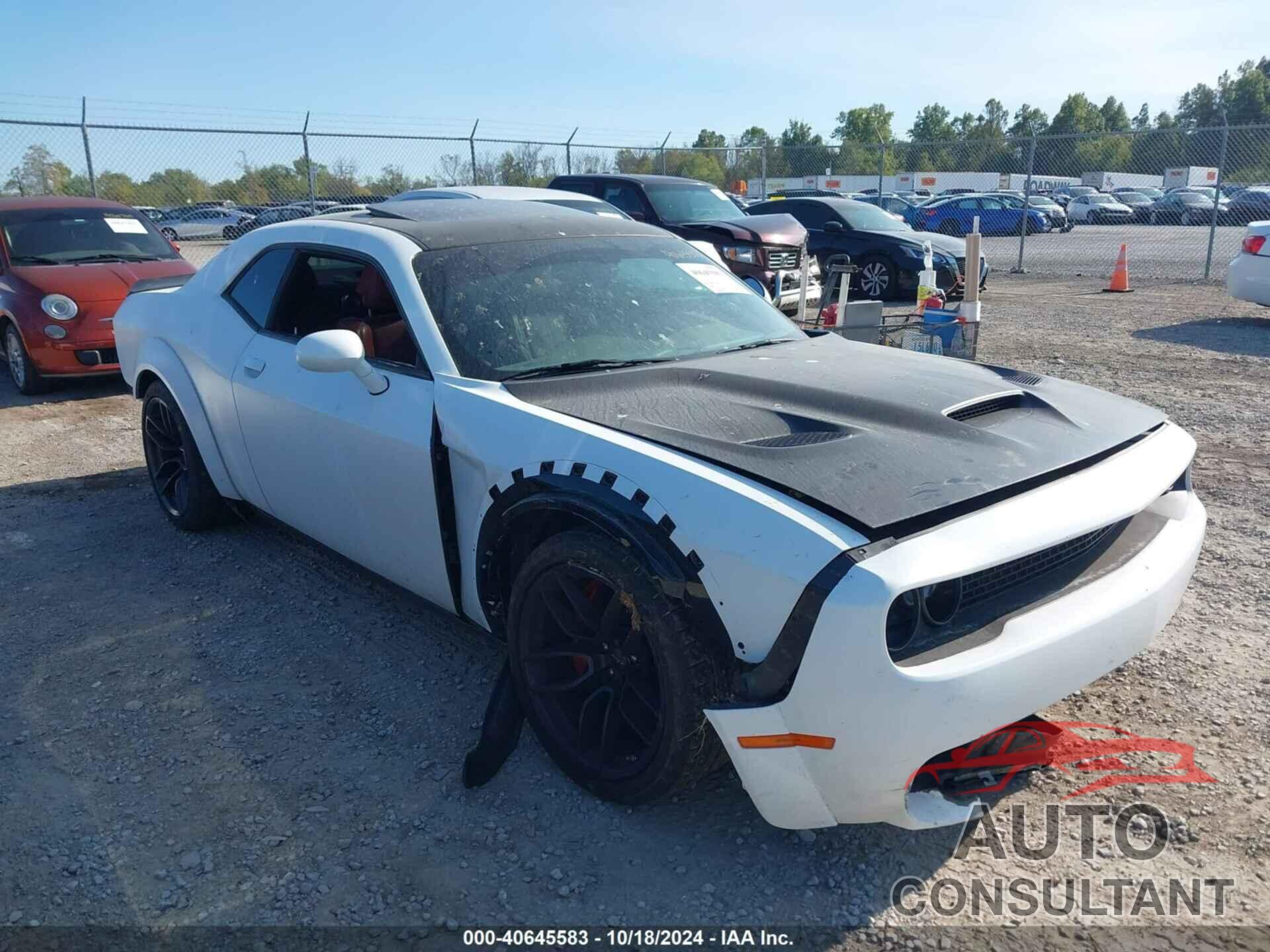 DODGE CHALLENGER 2018 - 2C3CDZC94JH130459