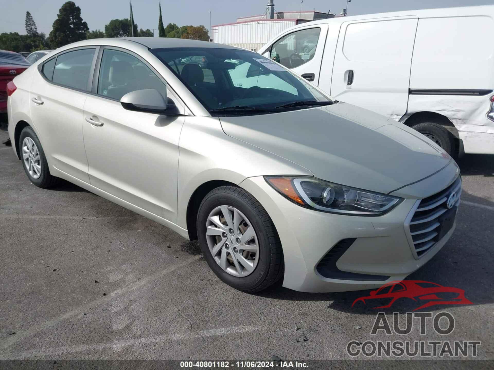 HYUNDAI ELANTRA 2017 - 5NPD74LF4HH139907