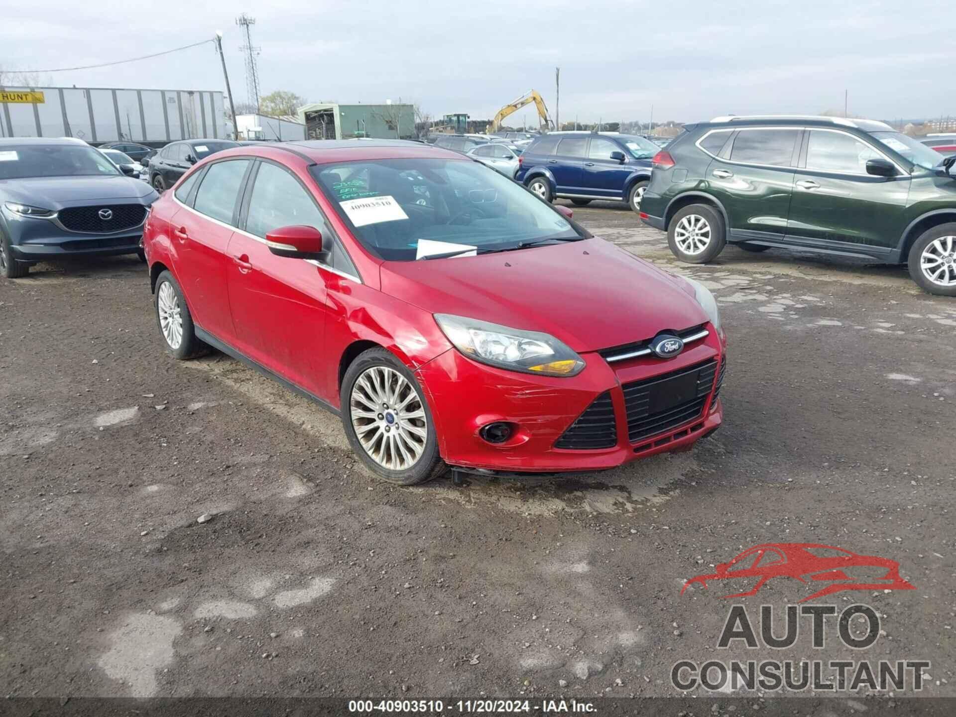 FORD FOCUS 2012 - 1FAHP3J26CL432892