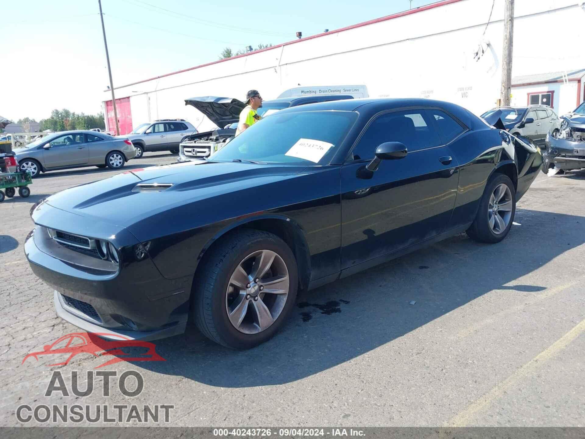 DODGE CHALLENGER 2016 - 2C3CDZAG2GH239822