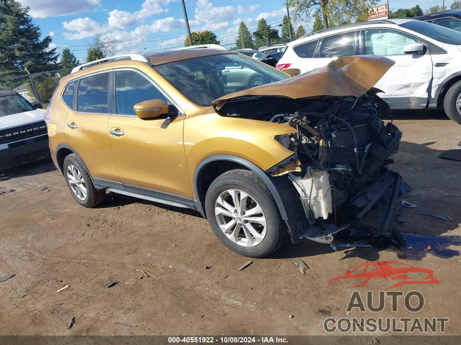 NISSAN ROGUE 2014 - 5N1AT2MV7EC769545