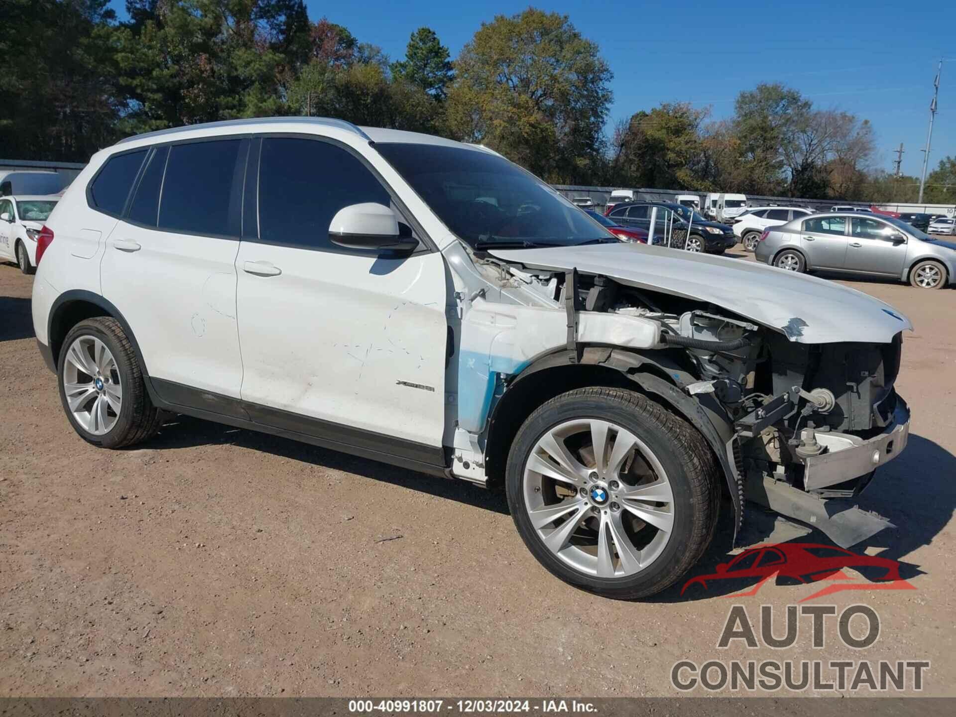 BMW X3 2016 - 5UXWX9C56G0D65652