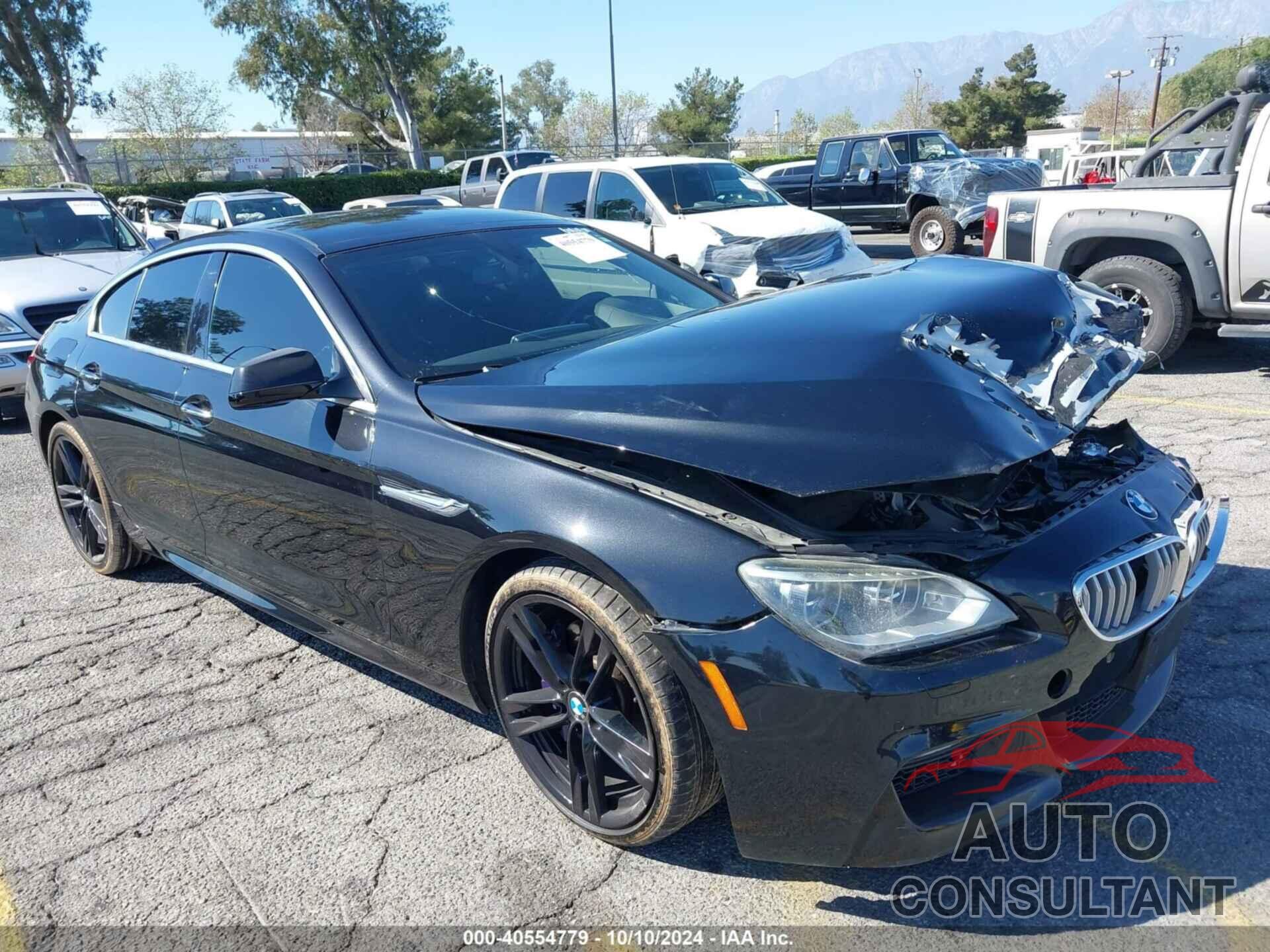 BMW 650I GRAN COUPE 2013 - WBA6B2C56DD128391
