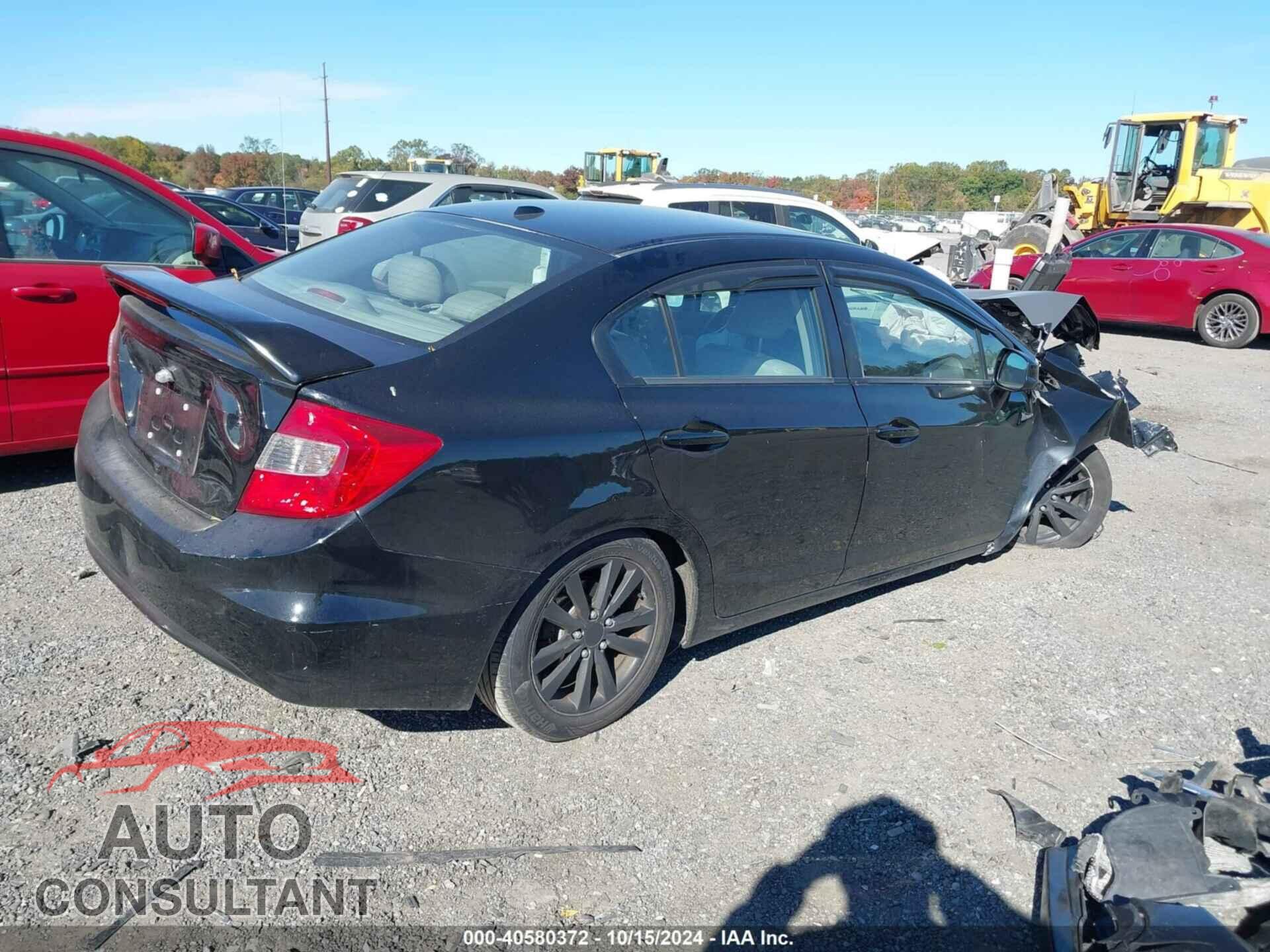 HONDA CIVIC 2012 - 19XFB2F90CE347930
