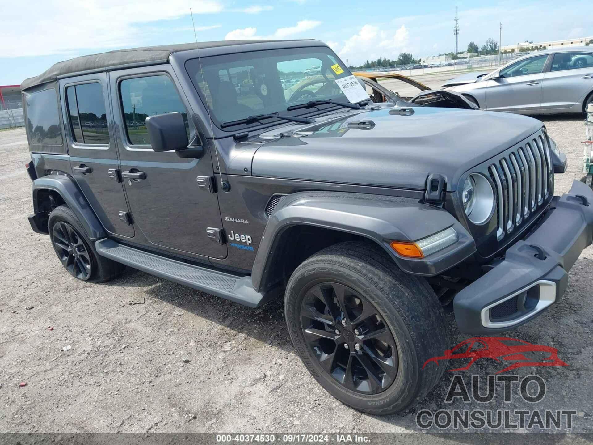 JEEP WRANGLER 4XE 2021 - 1C4JJXP60MW748061