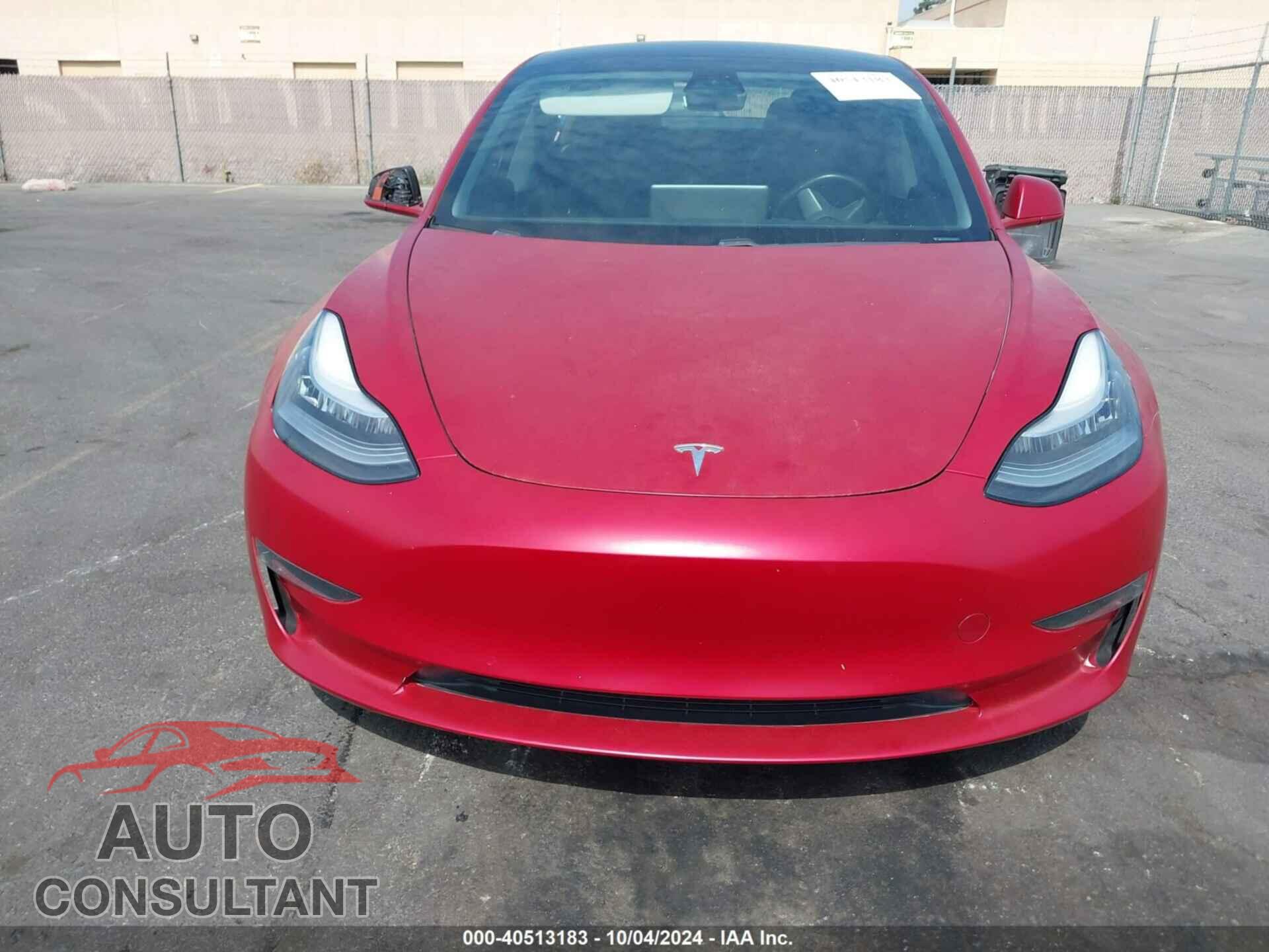 TESLA MODEL 3 2019 - 5YJ3E1EB9KF413635