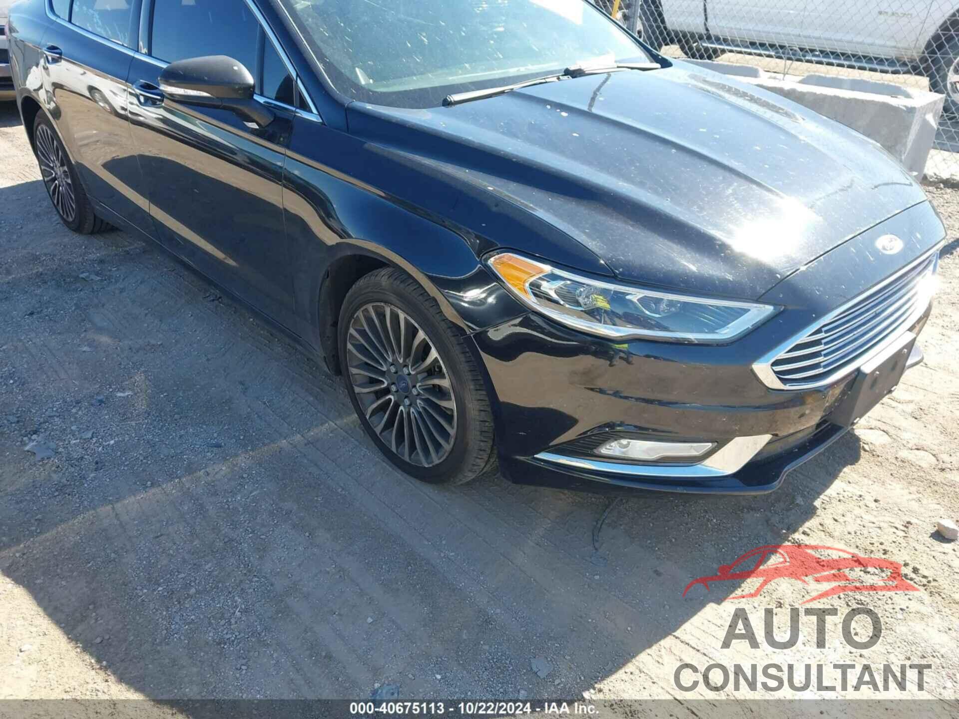 FORD FUSION 2017 - 3FA6P0T91HR252678