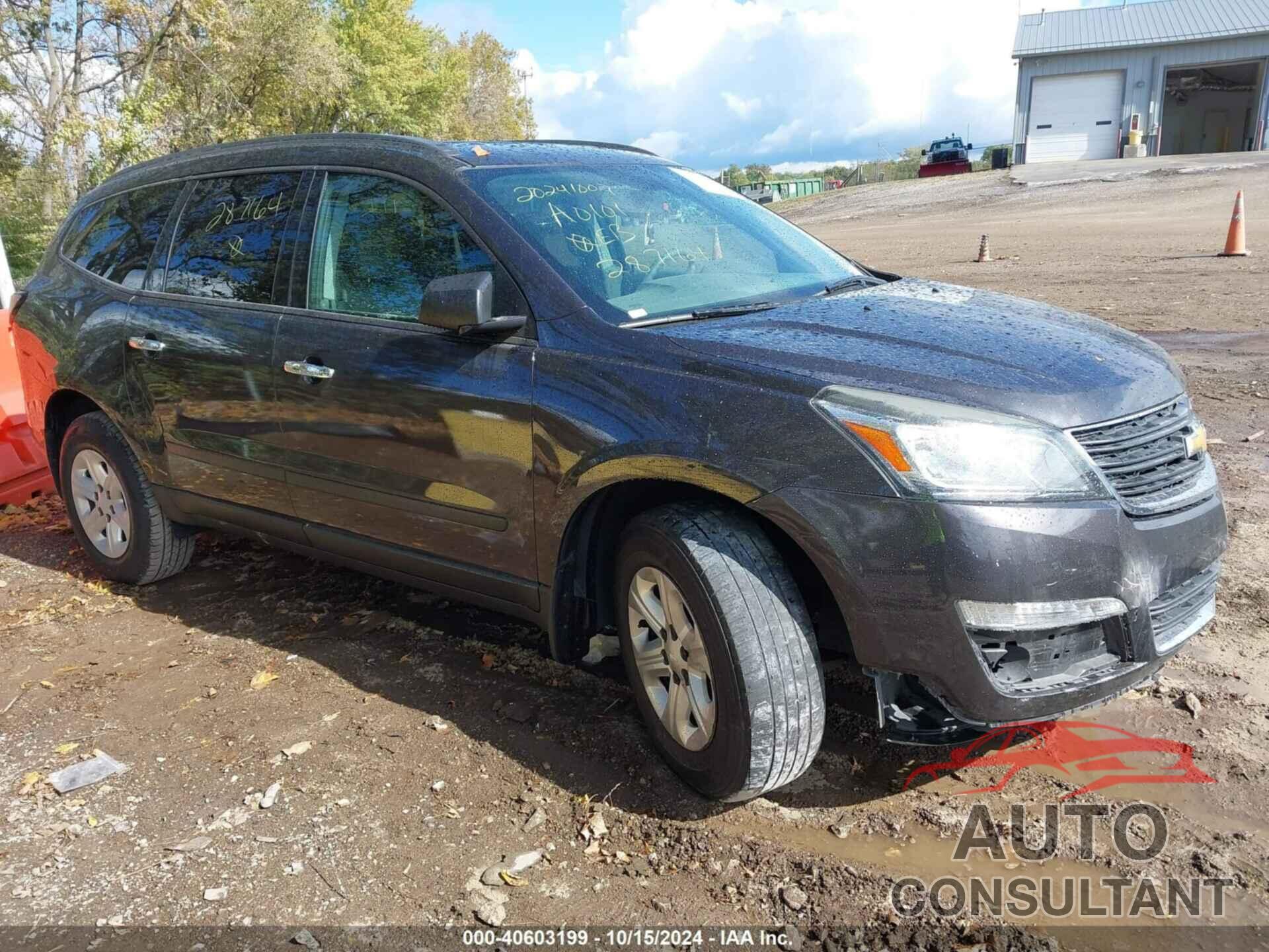 CHEVROLET TRAVERSE 2015 - 1GNKRFKDXFJ287164