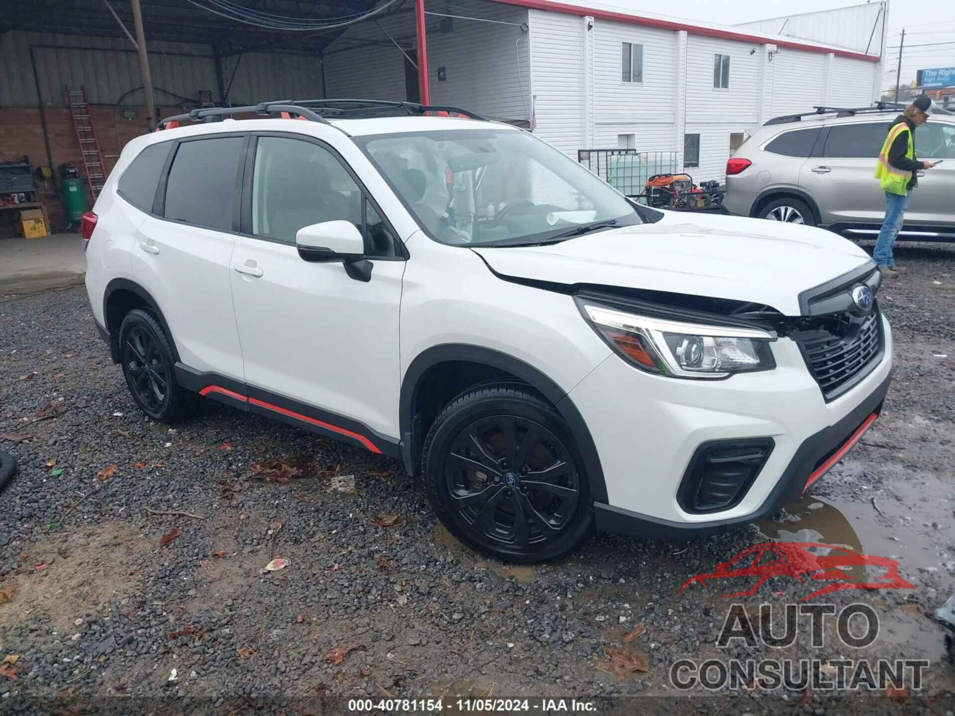 SUBARU FORESTER 2019 - JF2SKAKC9KH583013