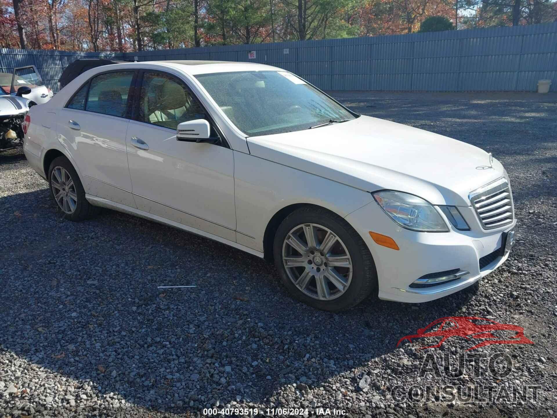 MERCEDES-BENZ E 350 2013 - WDDHF8JB7DA725584