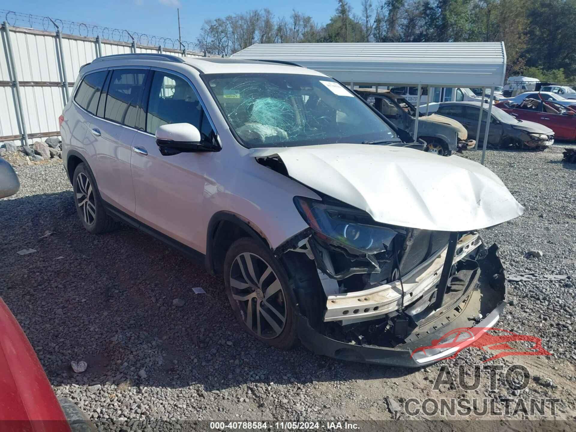 HONDA PILOT 2018 - 5FNYF5H96JB000878