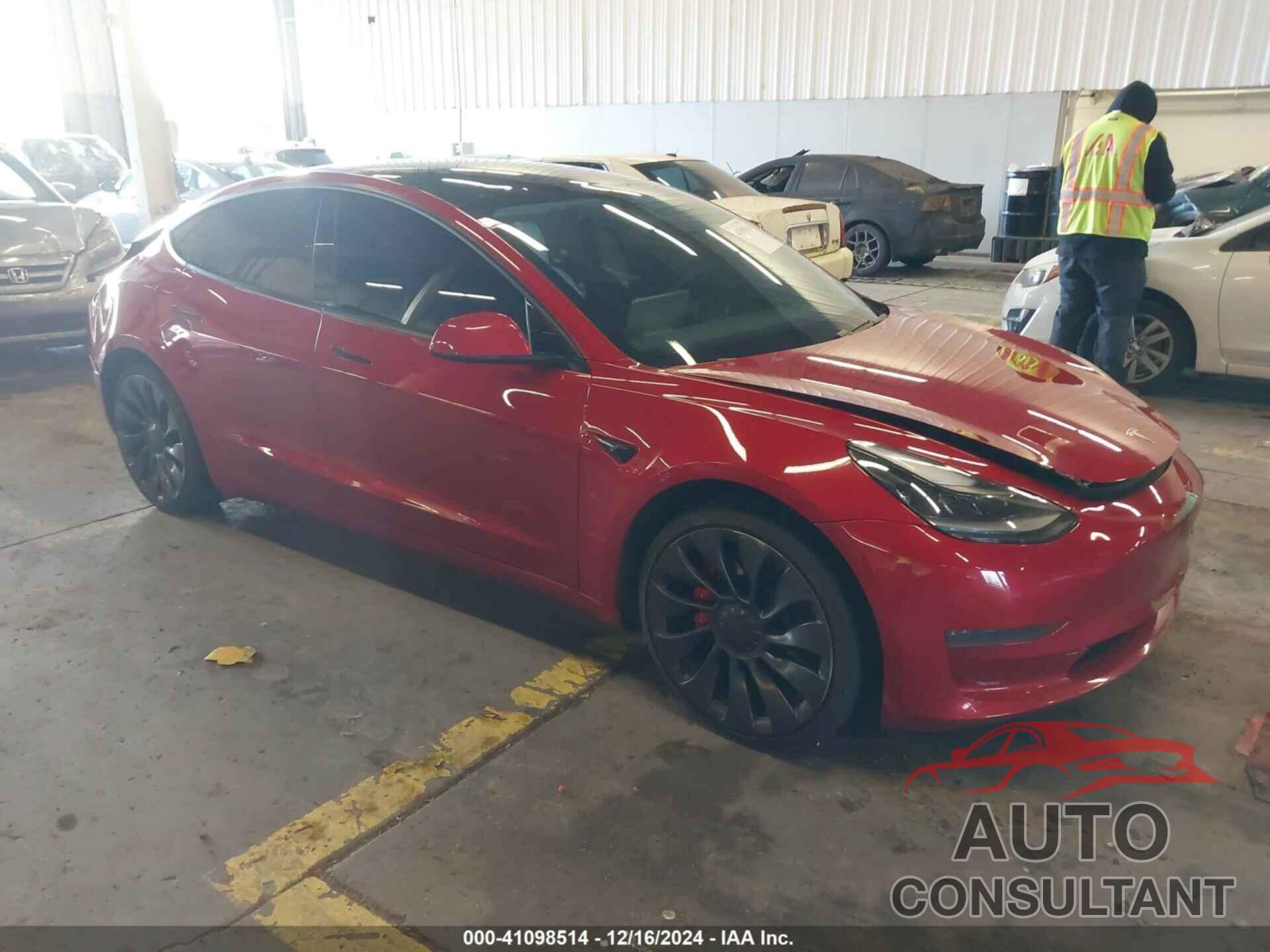 TESLA MODEL 3 2021 - 5YJ3E1EC5MF914582