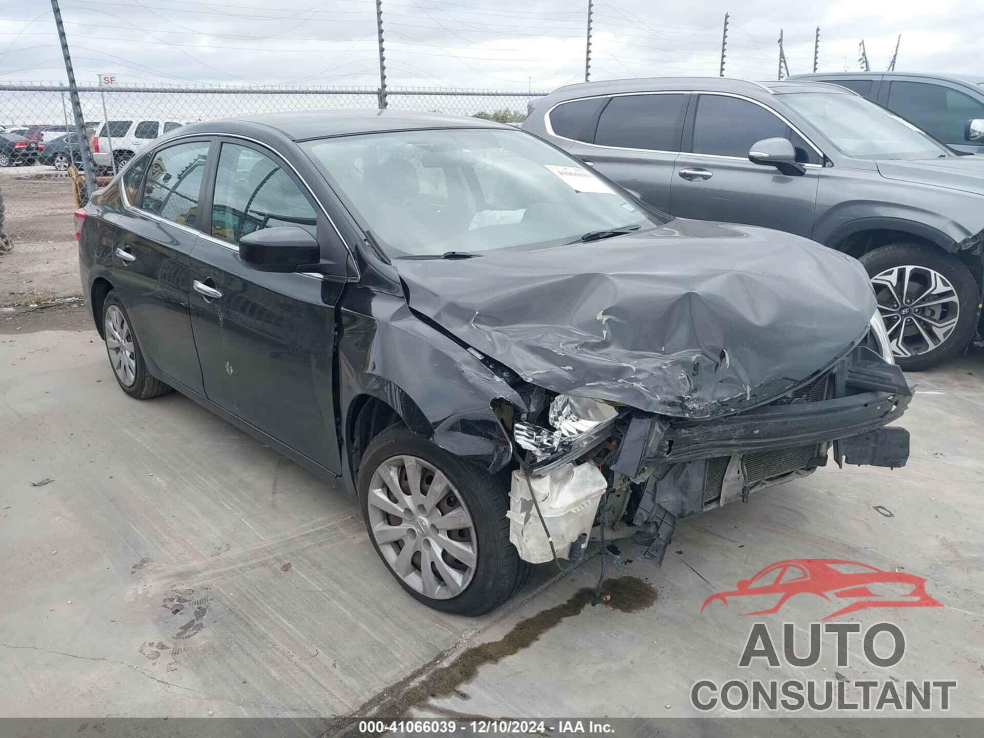 NISSAN SENTRA 2013 - 3N1AB7AP3DL658538
