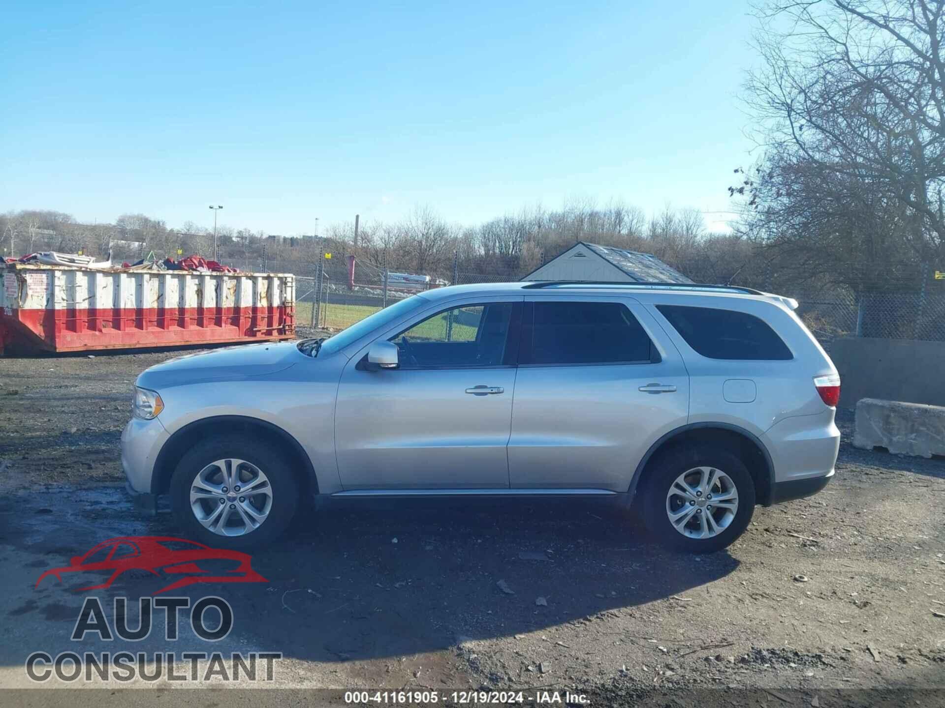 DODGE DURANGO 2012 - 1C4RDJDG9CC113957