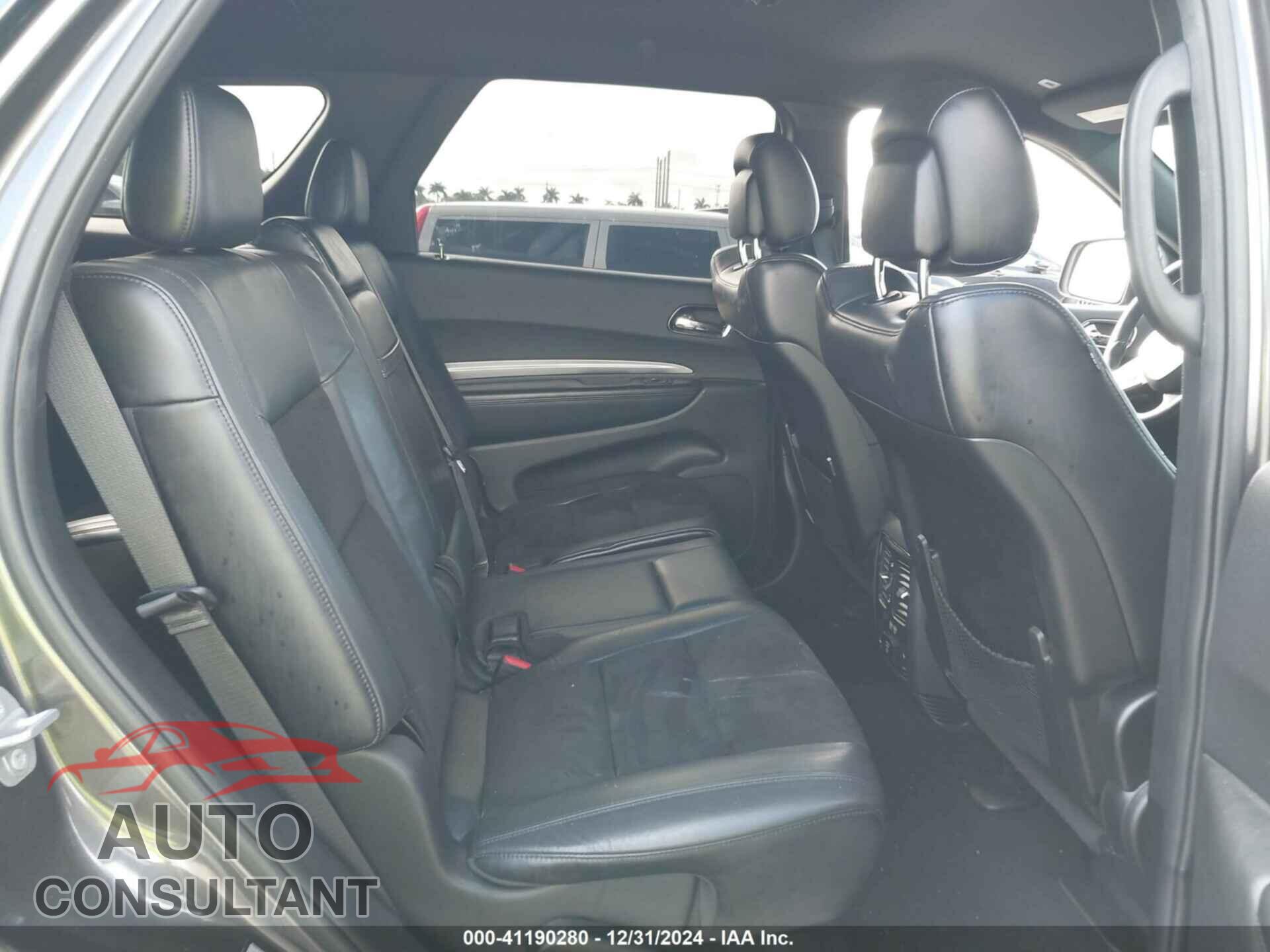 DODGE DURANGO 2019 - 1C4RDHDGXKC647430
