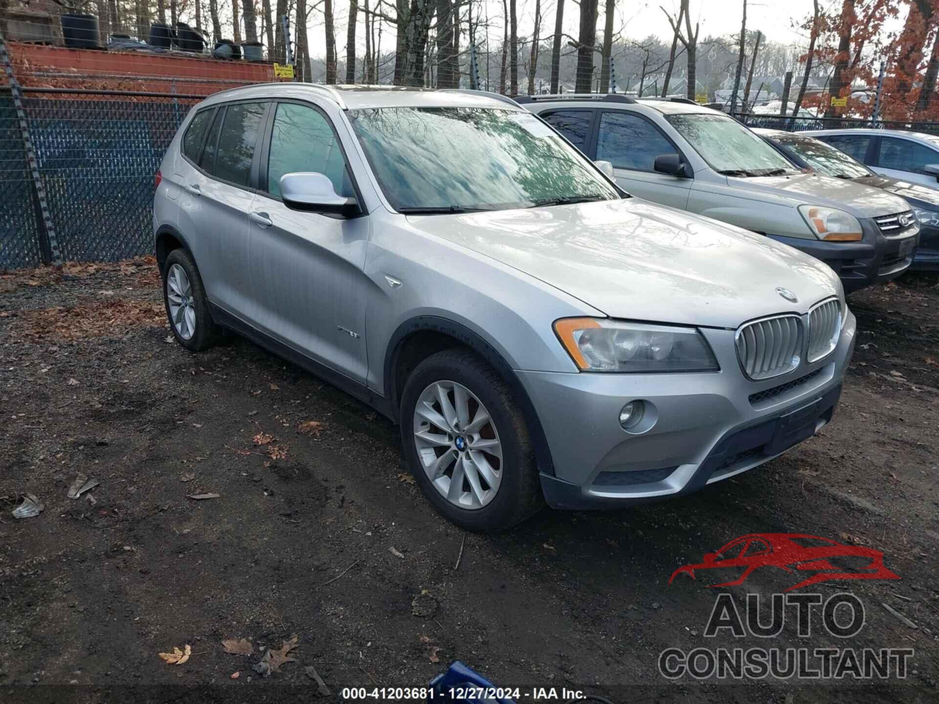 BMW X3 2013 - 5UXWX9C52D0D02995