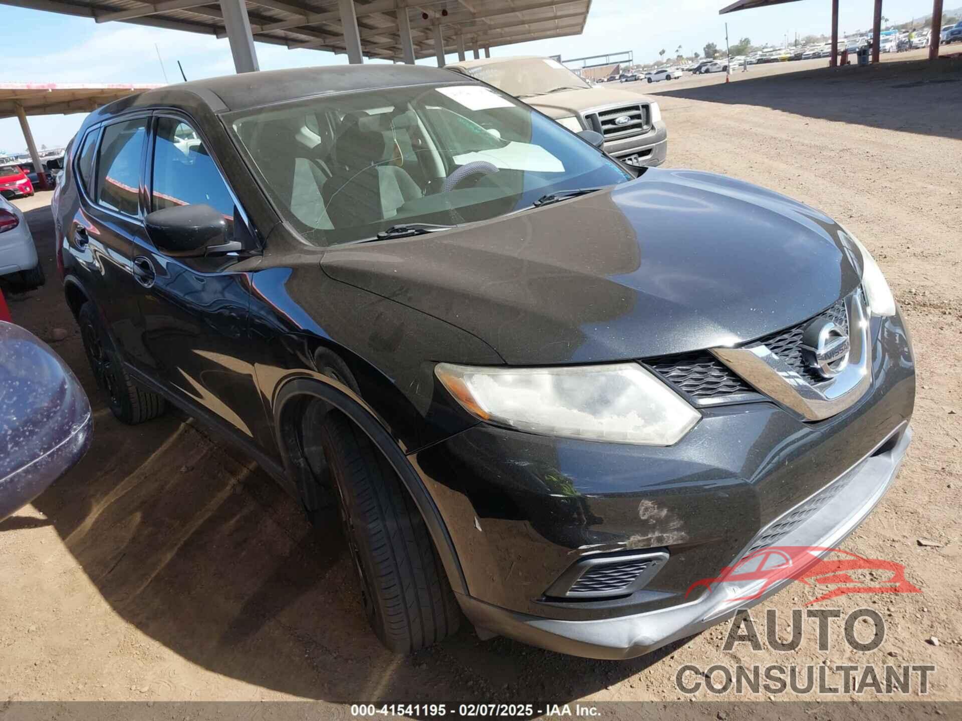 NISSAN ROGUE 2016 - KNMAT2MT1GP653157