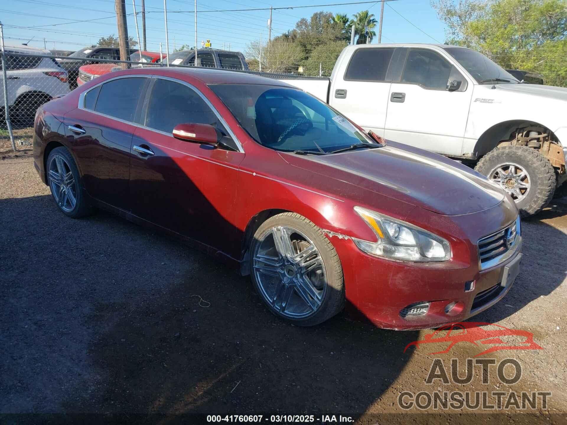 NISSAN MAXIMA 2013 - 1N4AA5AP7DC807233