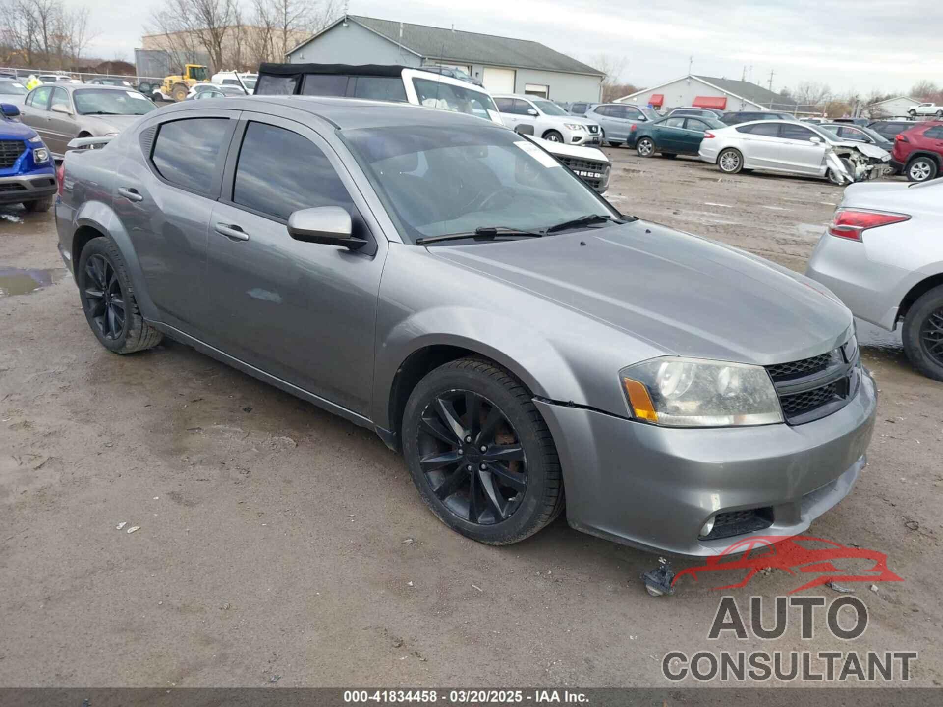 DODGE AVENGER 2013 - 1C3CDZCB7DN746154