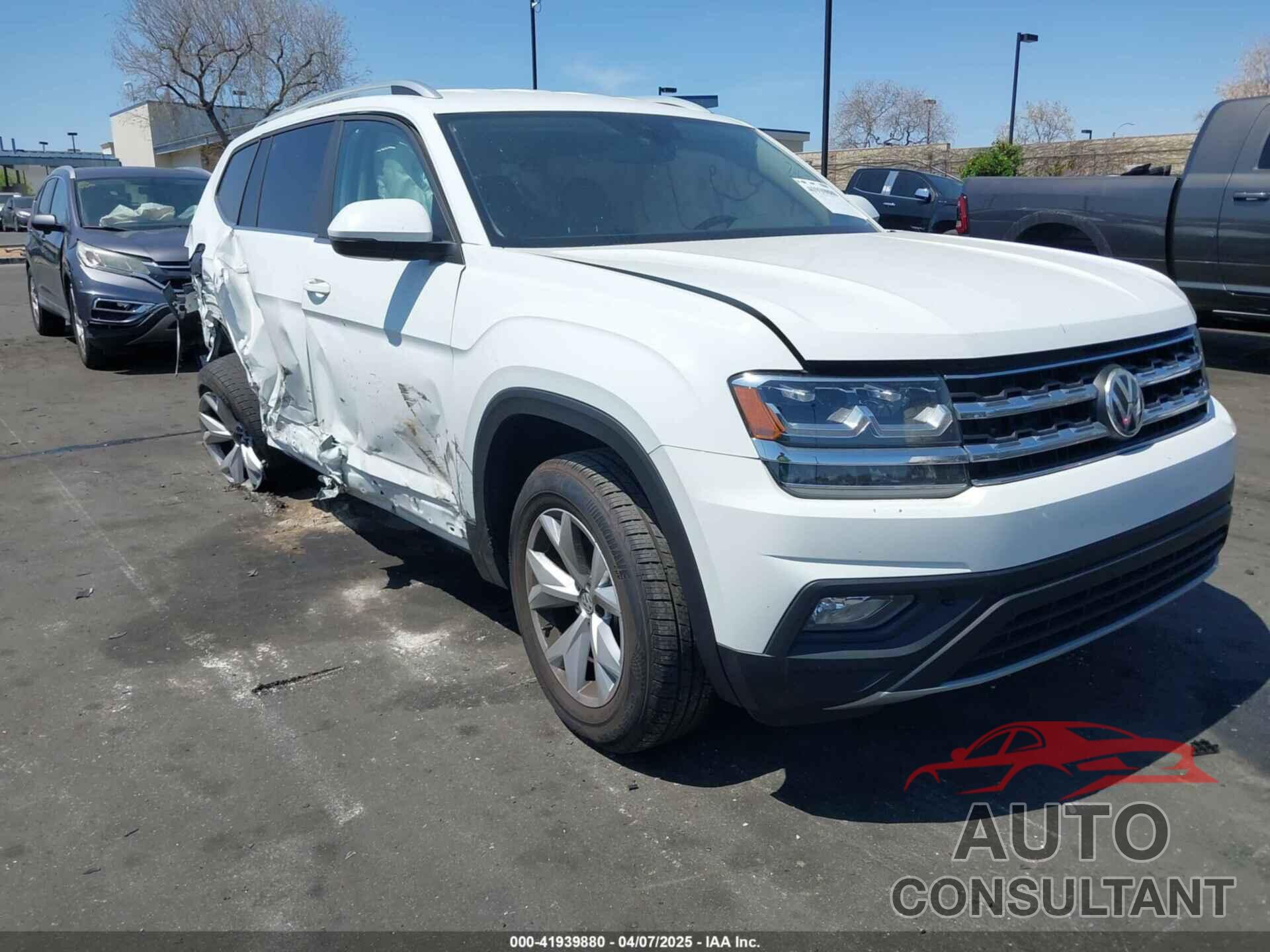 VOLKSWAGEN ATLAS 2018 - 1V2DR2CA3JC580575