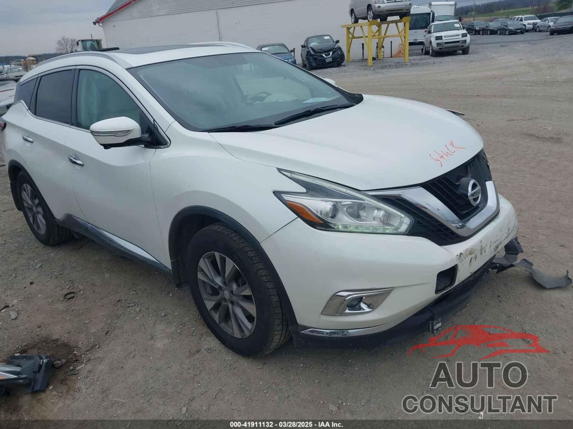 NISSAN MURANO 2015 - 5N1AZ2MH7FN218935